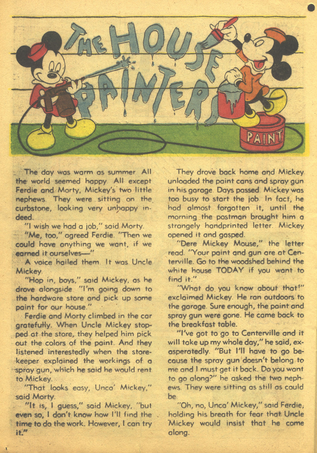 Read online Walt Disney's Comics and Stories comic -  Issue #57 - 34