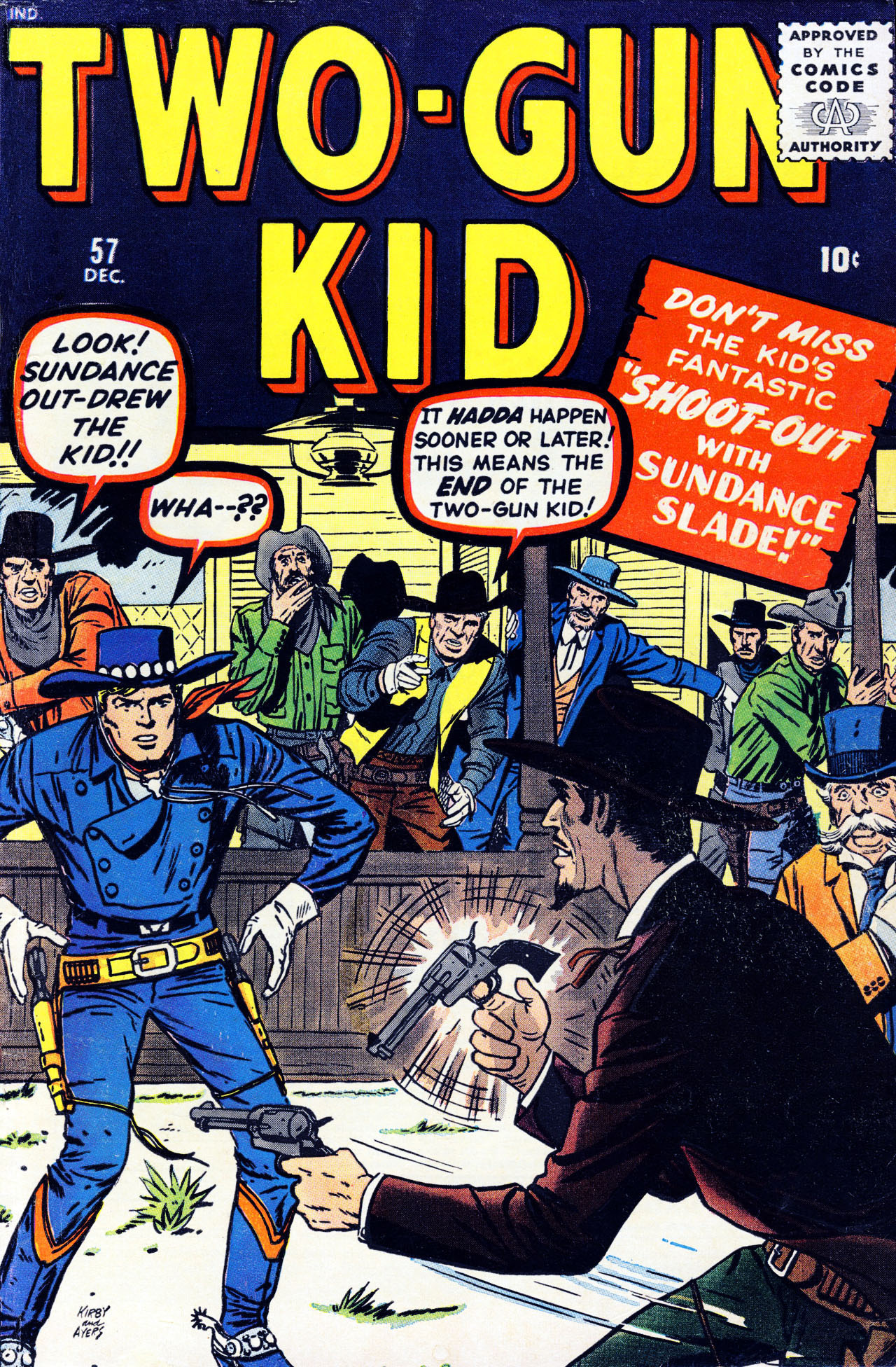 Read online Two-Gun Kid comic -  Issue #57 - 1