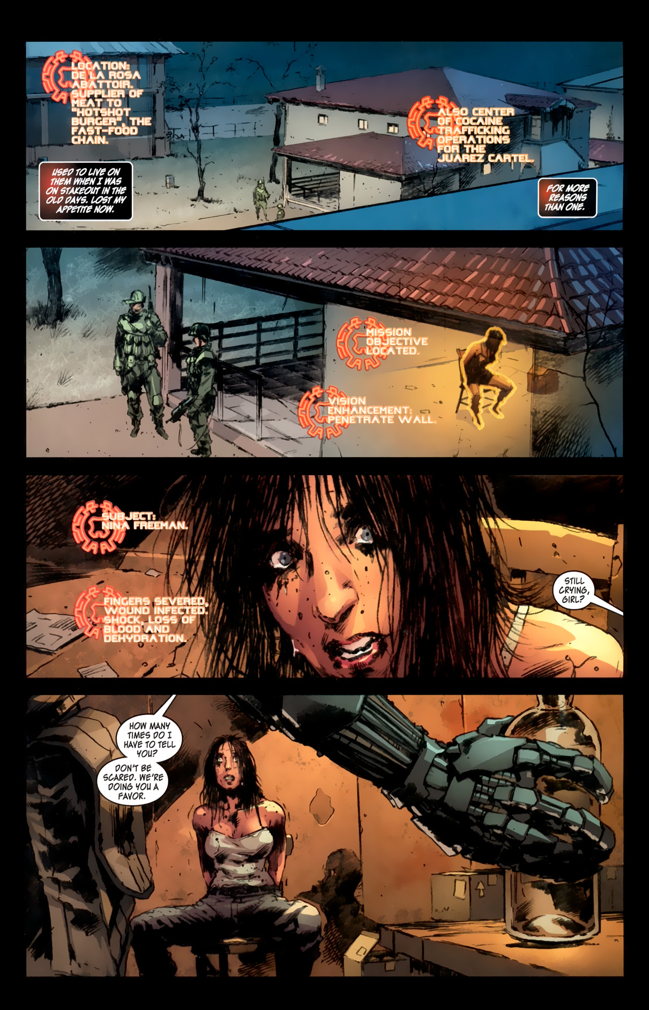 Read online Deus Ex comic -  Issue #1 - 4