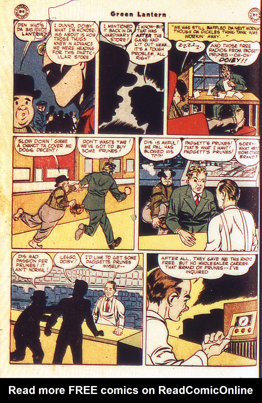 Read online Green Lantern (1941) comic -  Issue #20 - 29