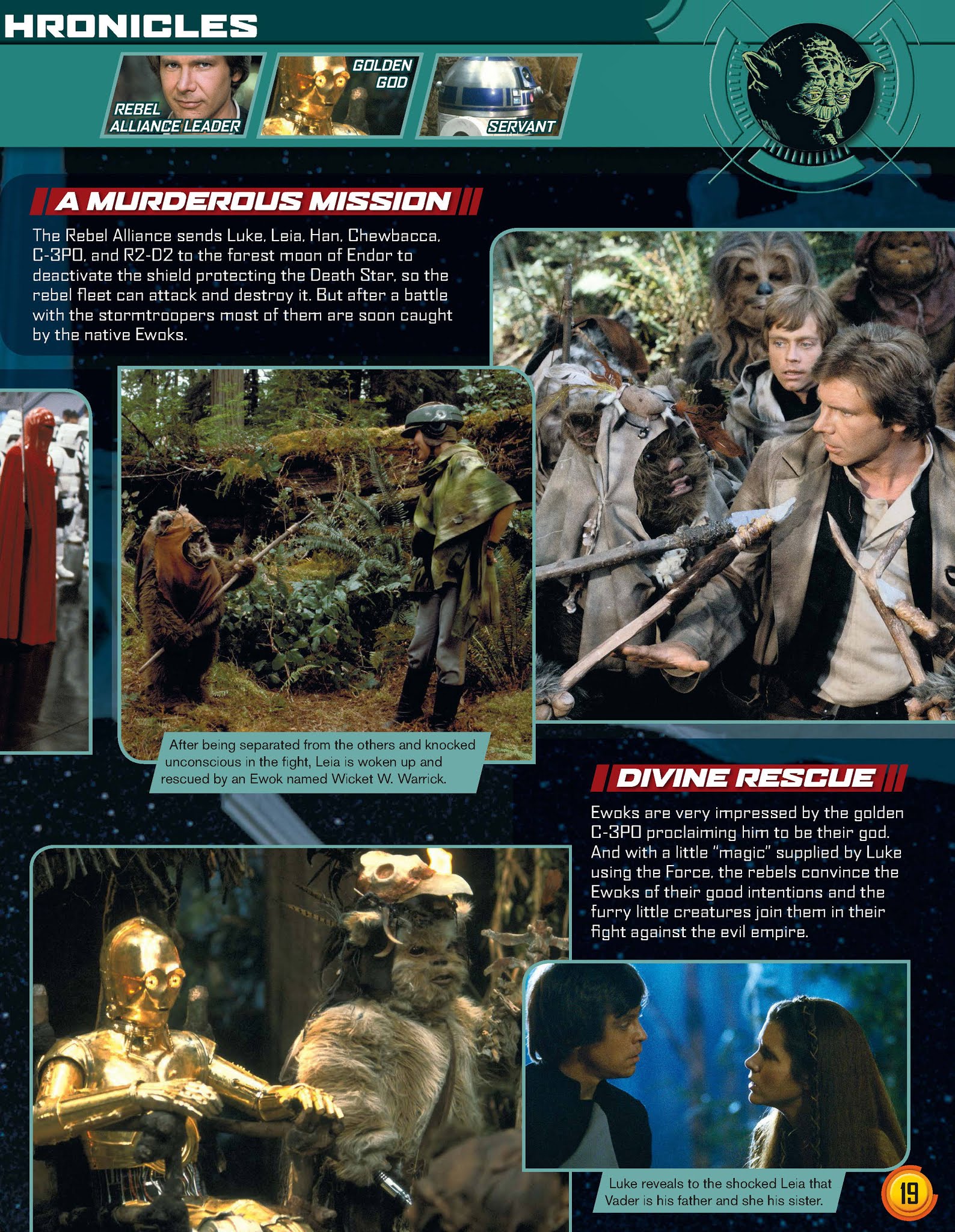Read online Star Wars Jedi Master Magazine comic -  Issue #6 - 19