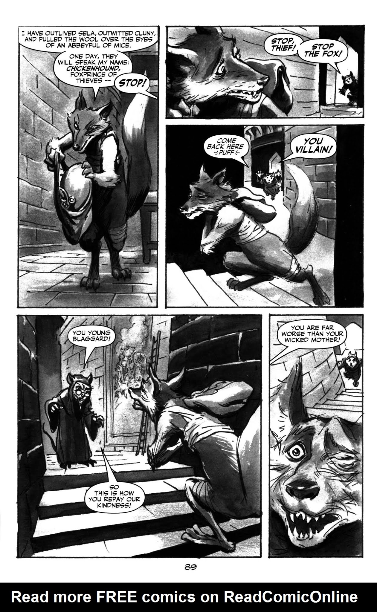 Read online Redwall: The Graphic Novel comic -  Issue # TPB - 94
