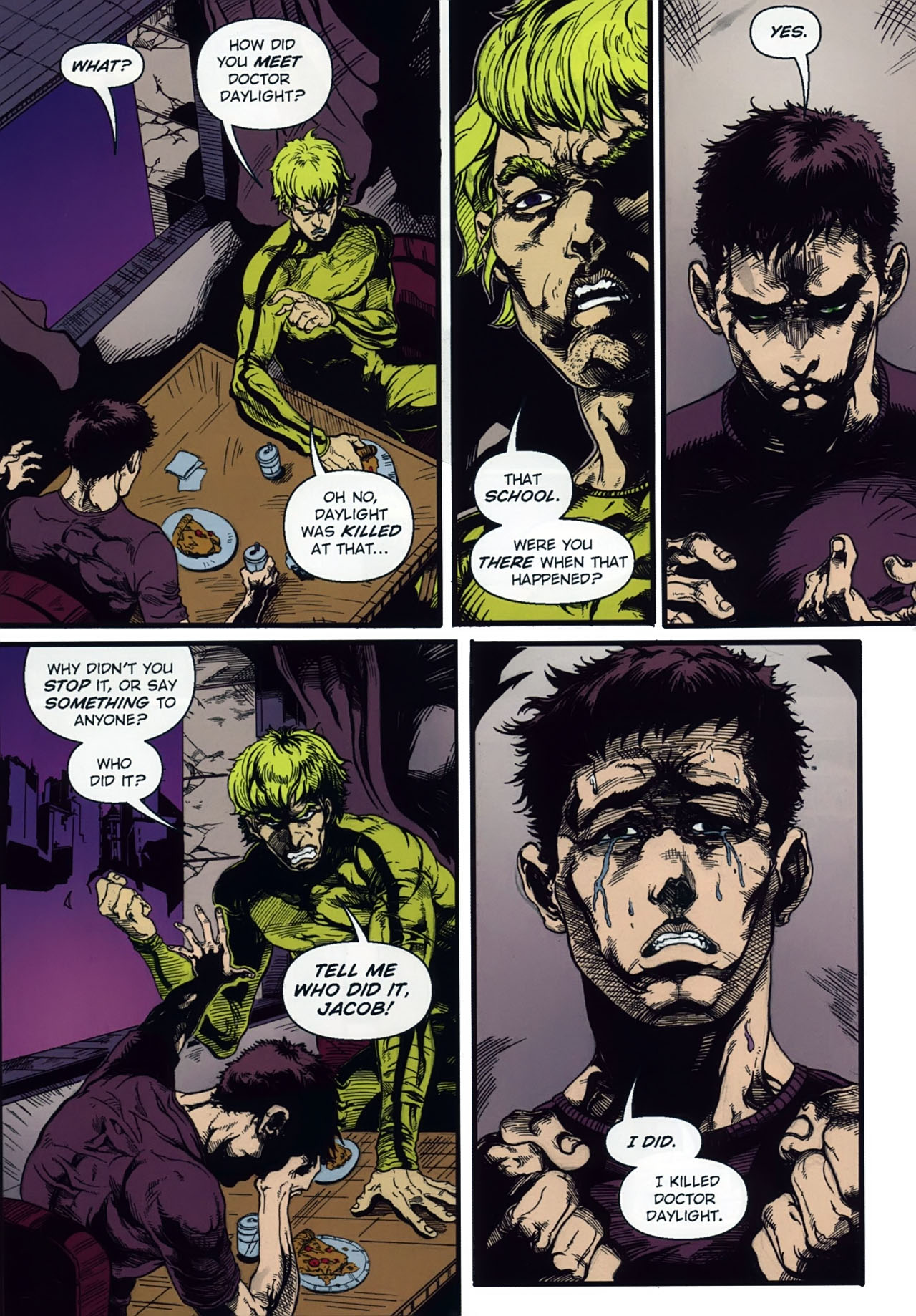 Read online Necessary Evil comic -  Issue #9 - 19