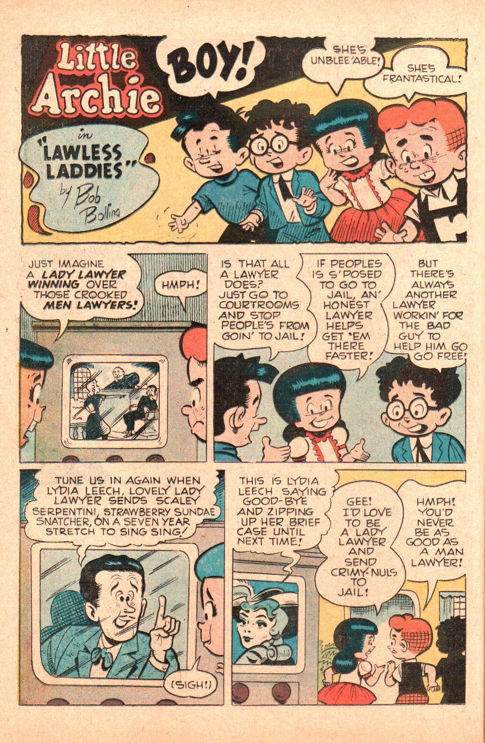Read online Little Archie (1956) comic -  Issue #6 - 14