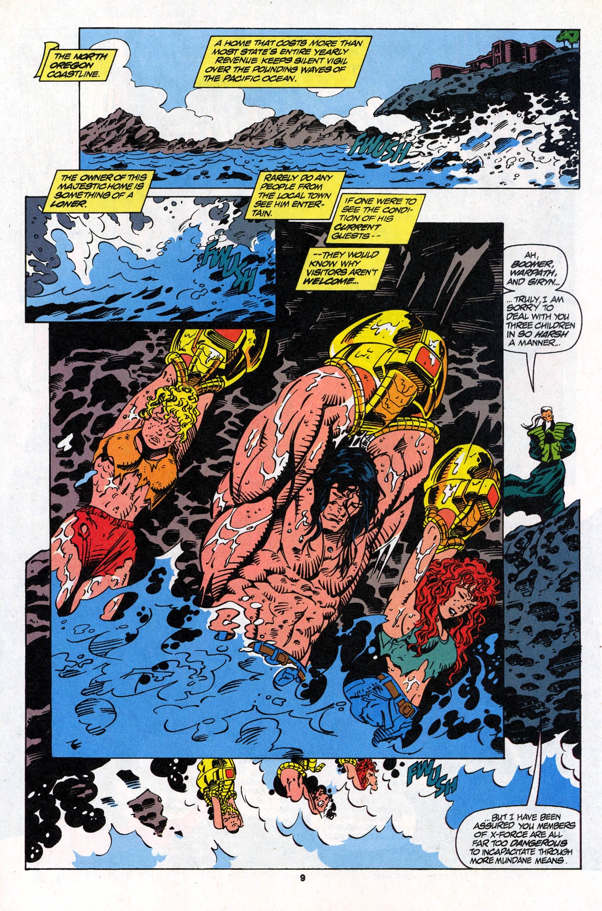 Read online X-Force (1991) comic -  Issue #22 - 10