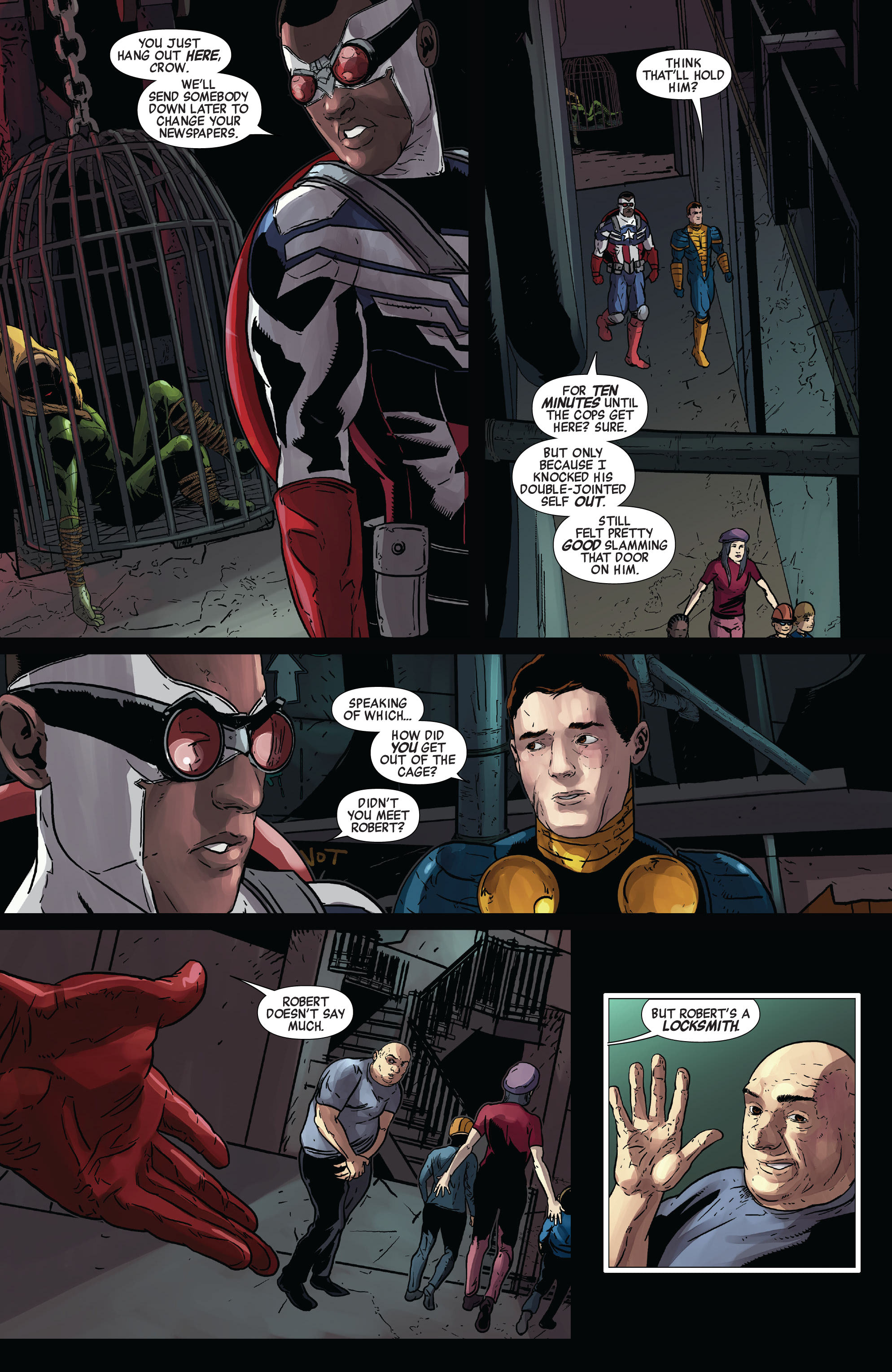Read online Captain America: Sam Wilson: The Complete Collection comic -  Issue # TPB 1 (Part 2) - 13
