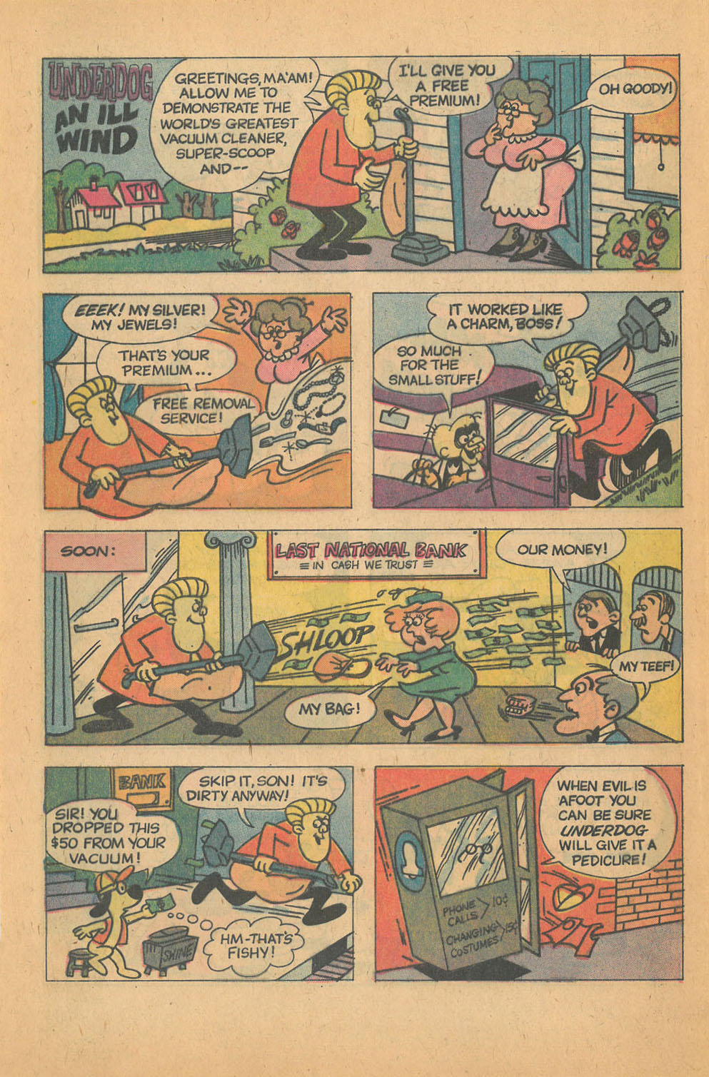 Read online Underdog (1975) comic -  Issue #7 - 32