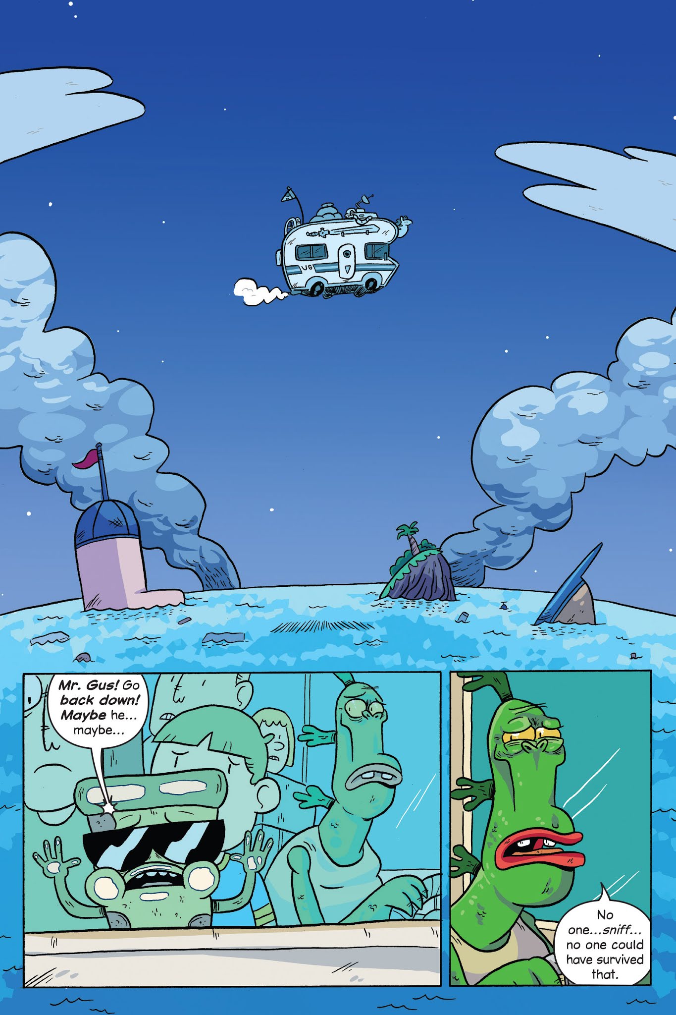 Read online Uncle Grandpa in Uncle Grandpaland comic -  Issue # TPB - 133