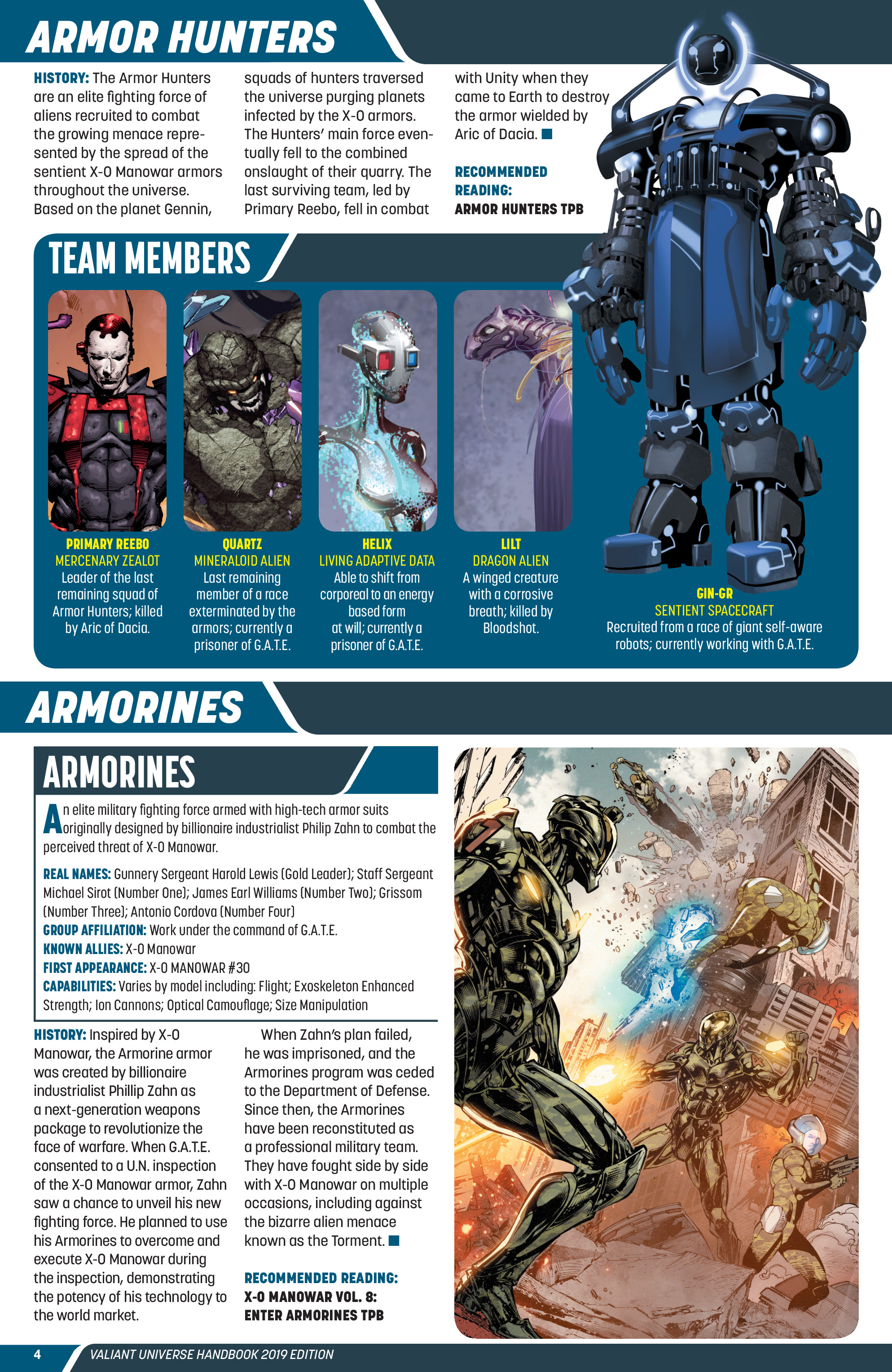 Read online Valiant Universe Handbook 2019 Edition comic -  Issue # Full - 6