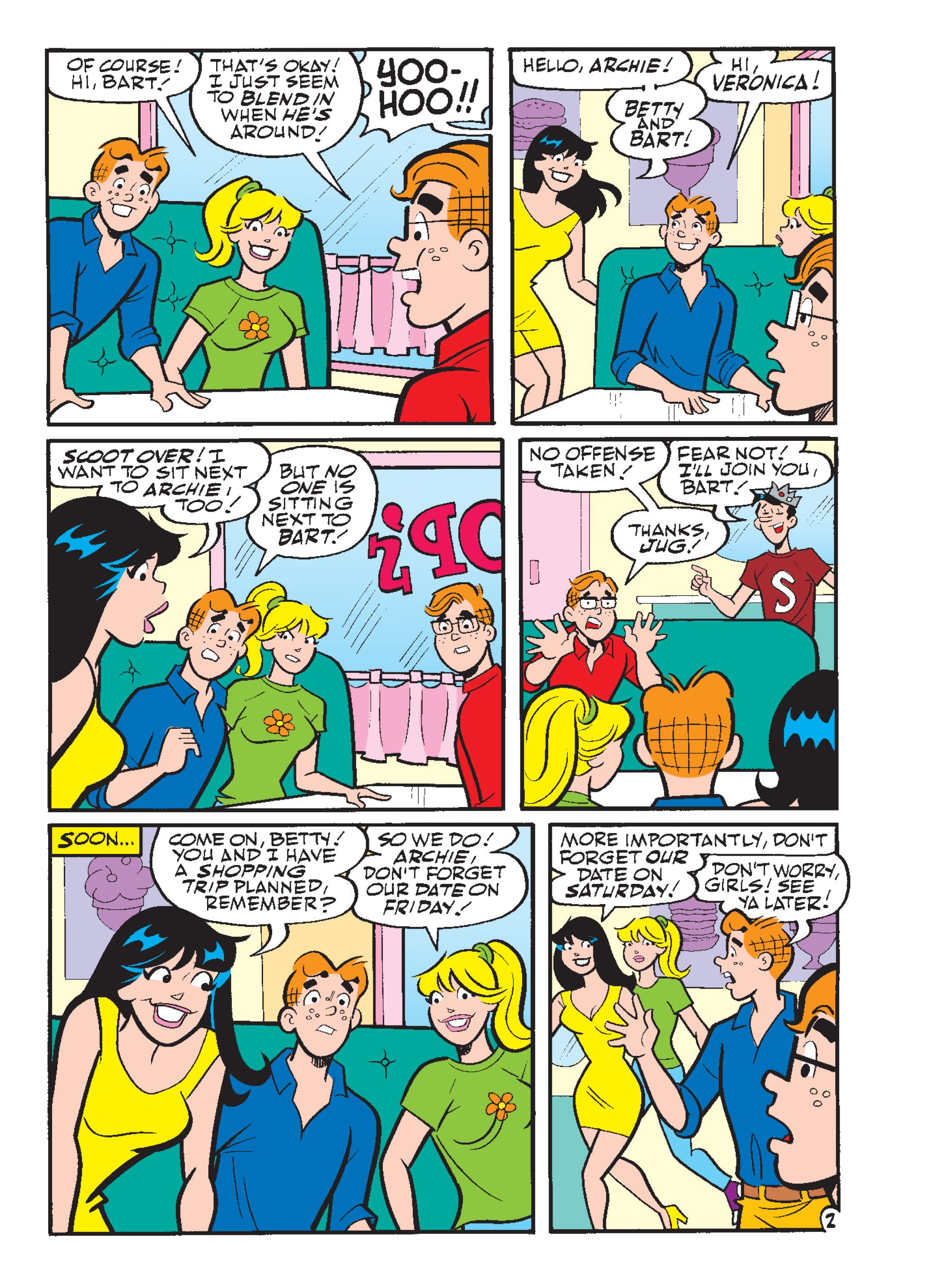 Read online Betty & Veronica Friends Double Digest comic -  Issue #274 - 3