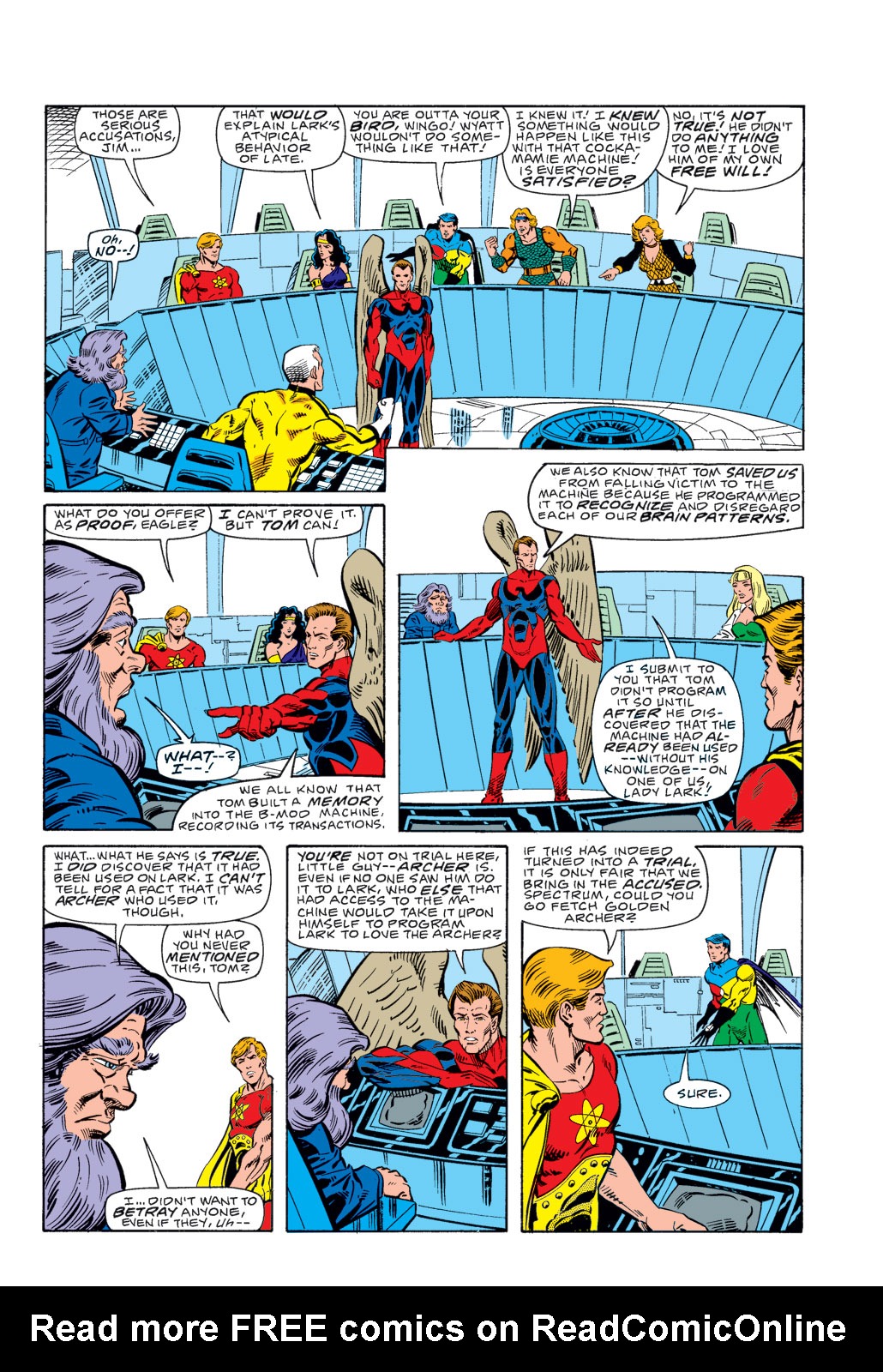 Read online Squadron Supreme (1985) comic -  Issue #6 - 17