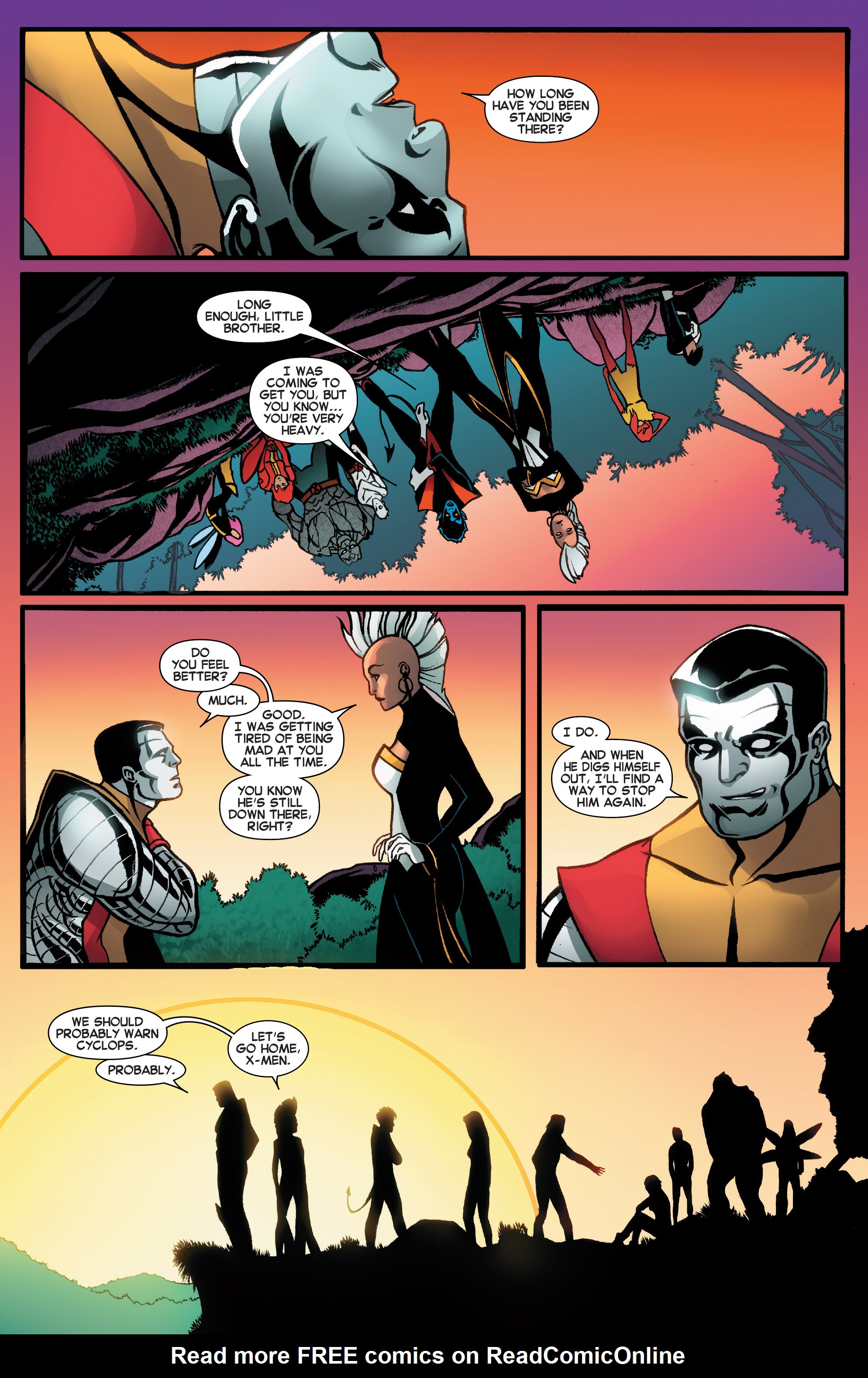 Read online Amazing X-Men (2014) comic -  Issue #19 - 21