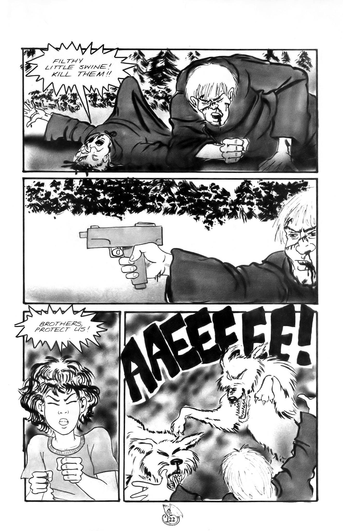 Read online Dragons in the Moon comic -  Issue #2 - 24