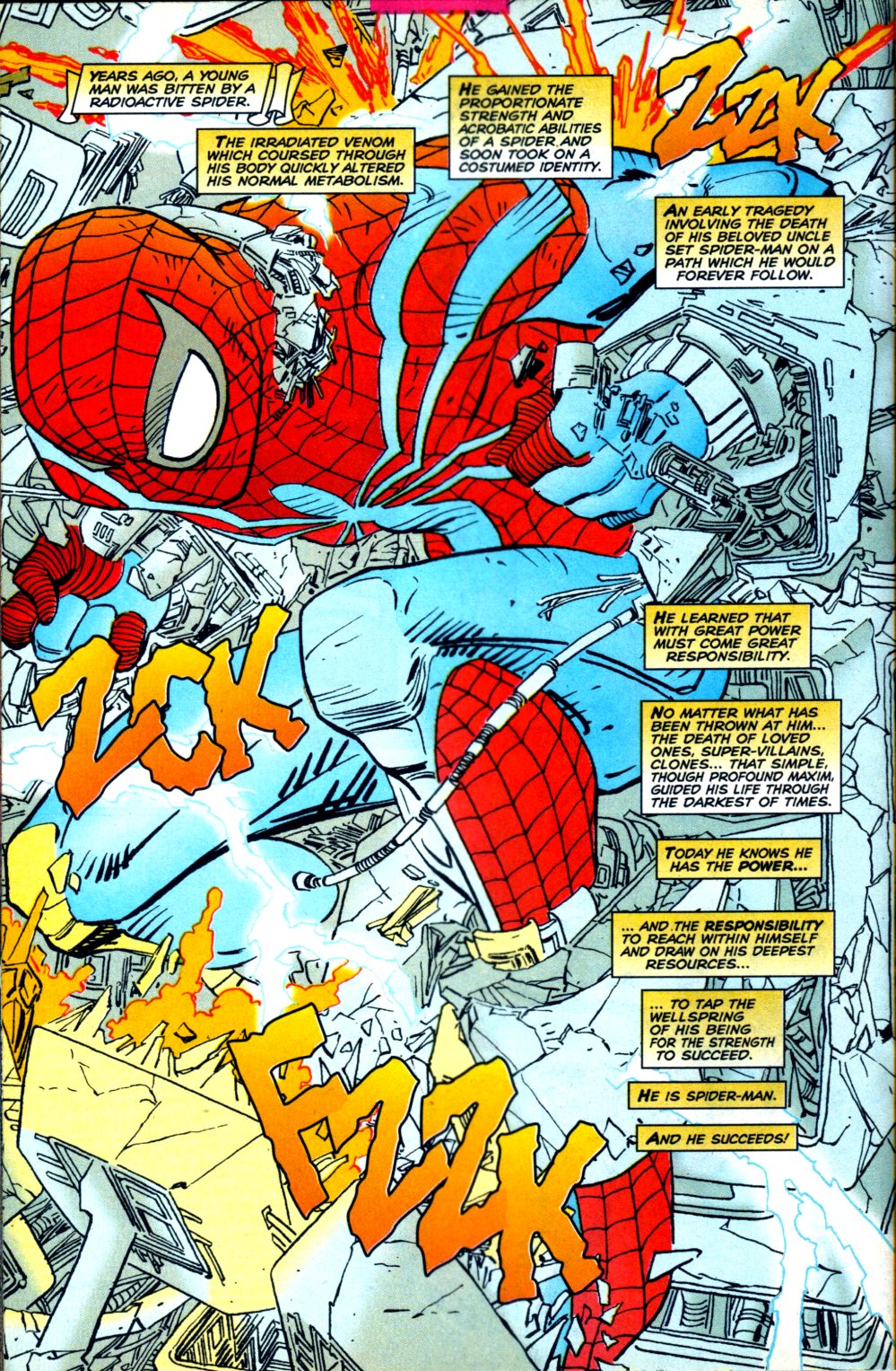 Read online Spider-Man (1990) comic -  Issue #74 - Last Of The Heroes - 13