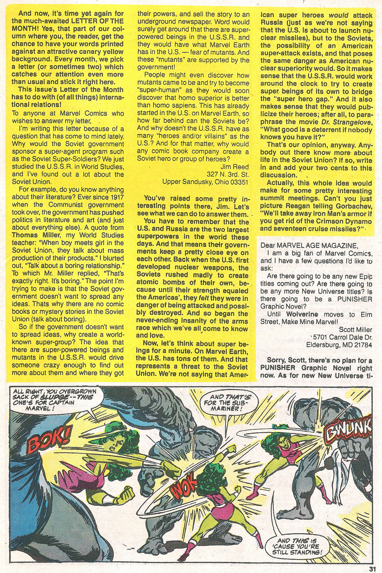 Read online Marvel Age comic -  Issue #57 - 32