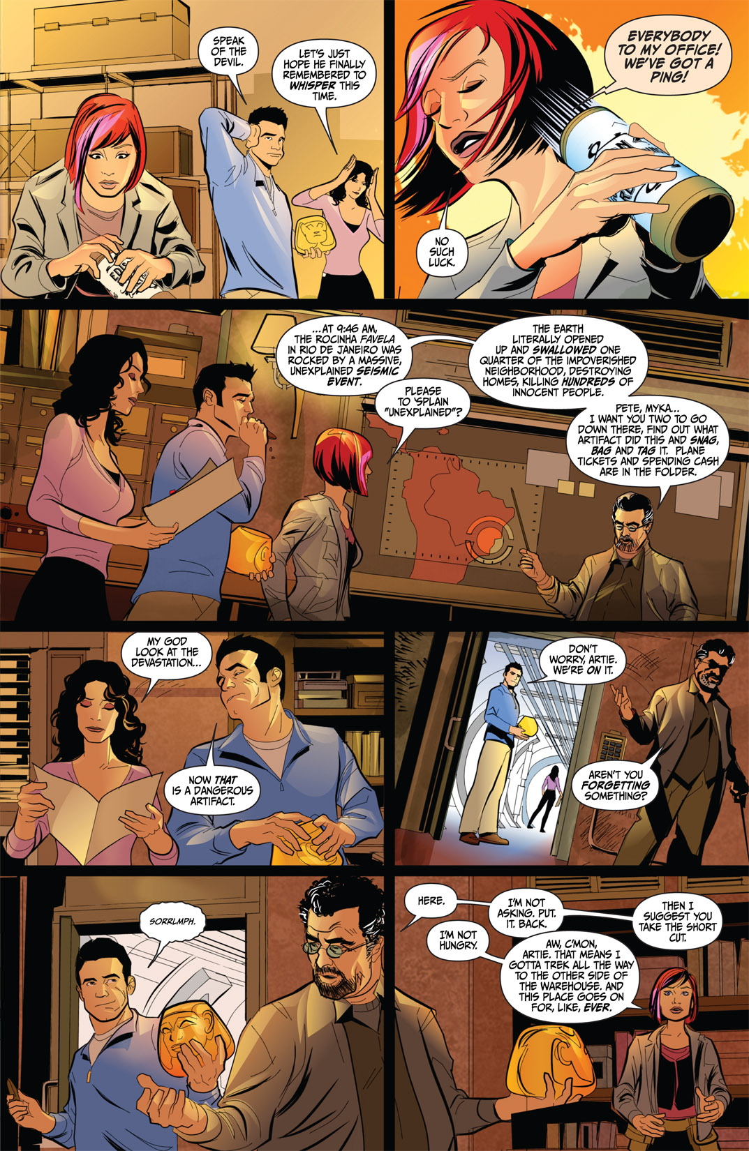 Read online Warehouse 13 comic -  Issue # _TPB - 8
