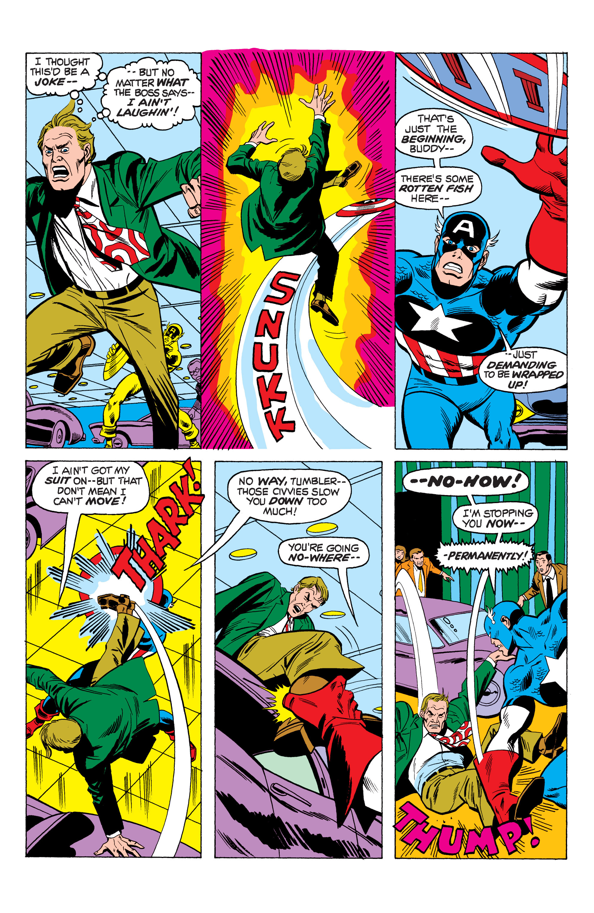 Read online Marvel Masterworks: Captain America comic -  Issue # TPB 8 (Part 3) - 11