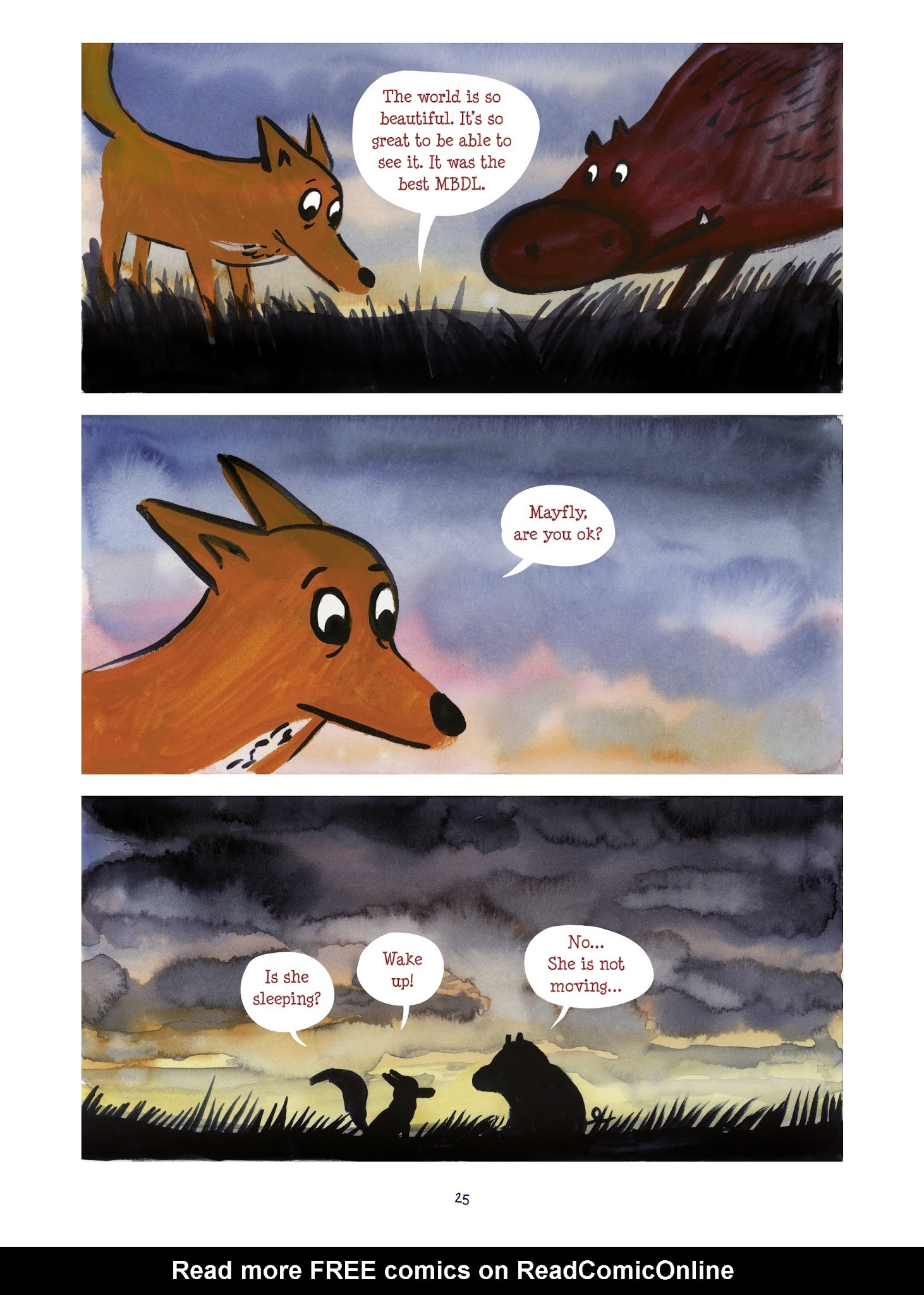 Read online Tiny Fox and Great Boar comic -  Issue #3 - 25