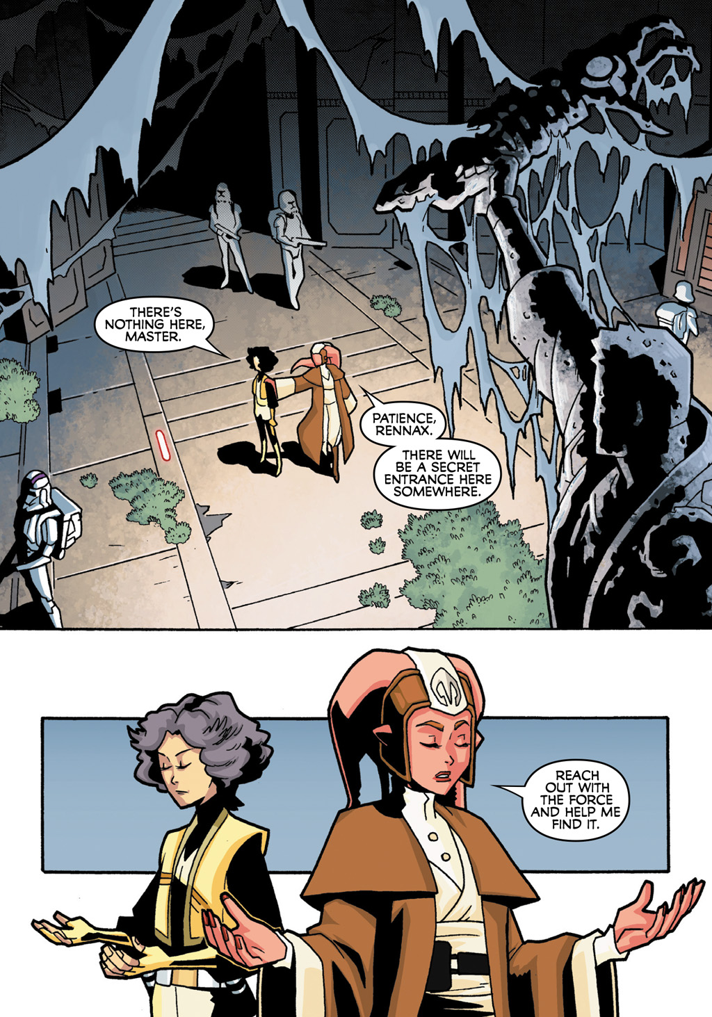 Read online Star Wars: The Clone Wars - Defenders of the Lost Temple comic -  Issue # Full - 12