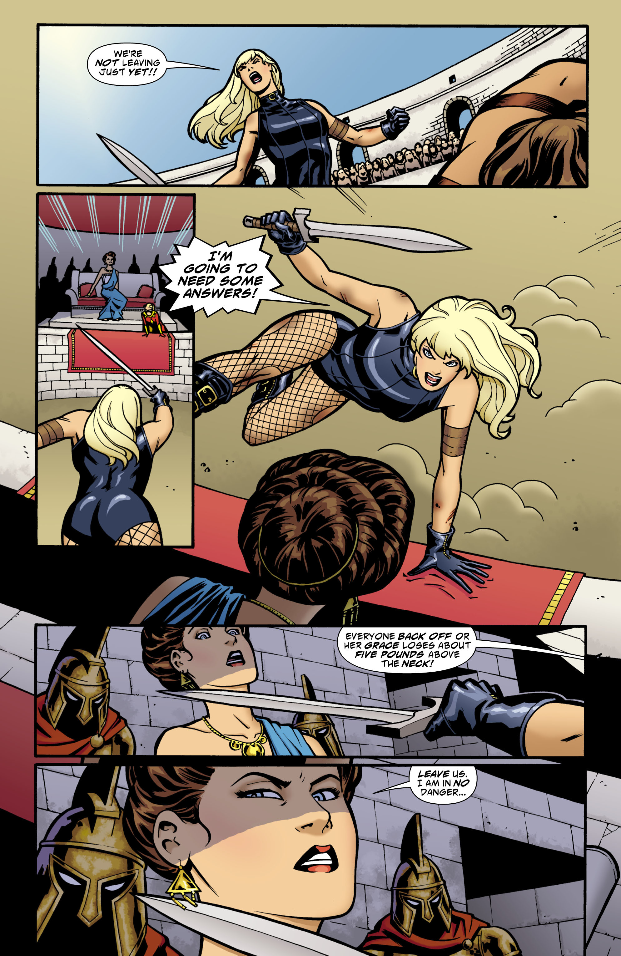 Read online Green Arrow/Black Canary comic -  Issue #3 - 9