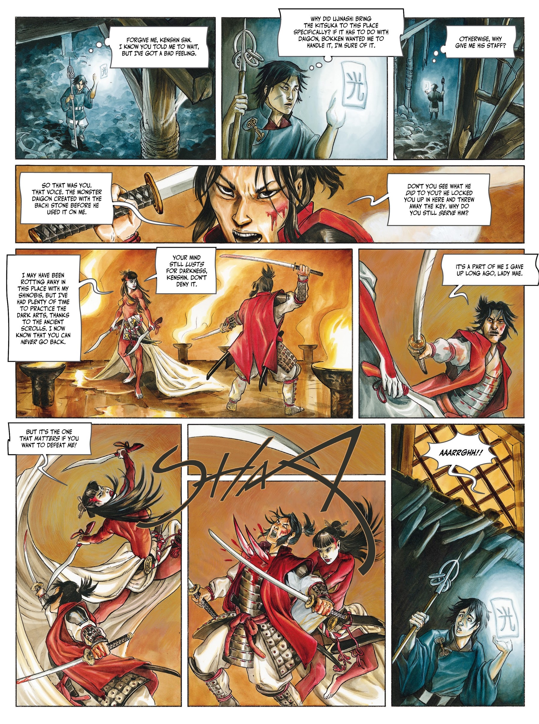 Read online Izuna comic -  Issue #4 - 22