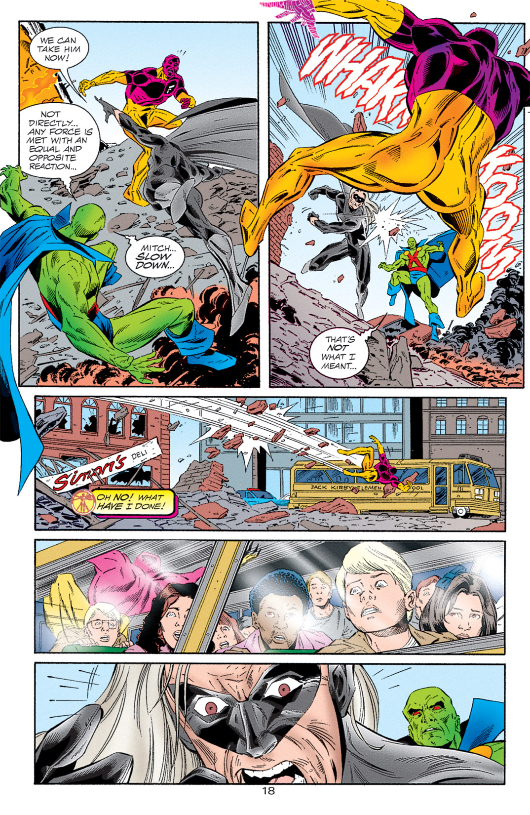 Read online Resurrection Man (1997) comic -  Issue #21 - 18