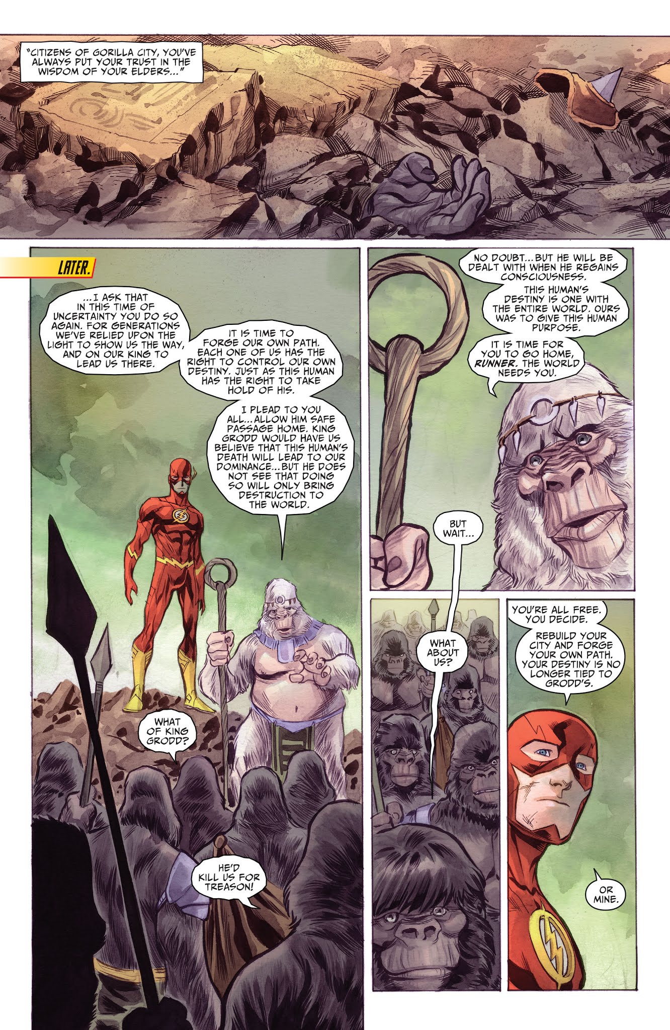 Read online The Flash: A Celebration of 75 Years comic -  Issue # TPB (Part 5) - 70