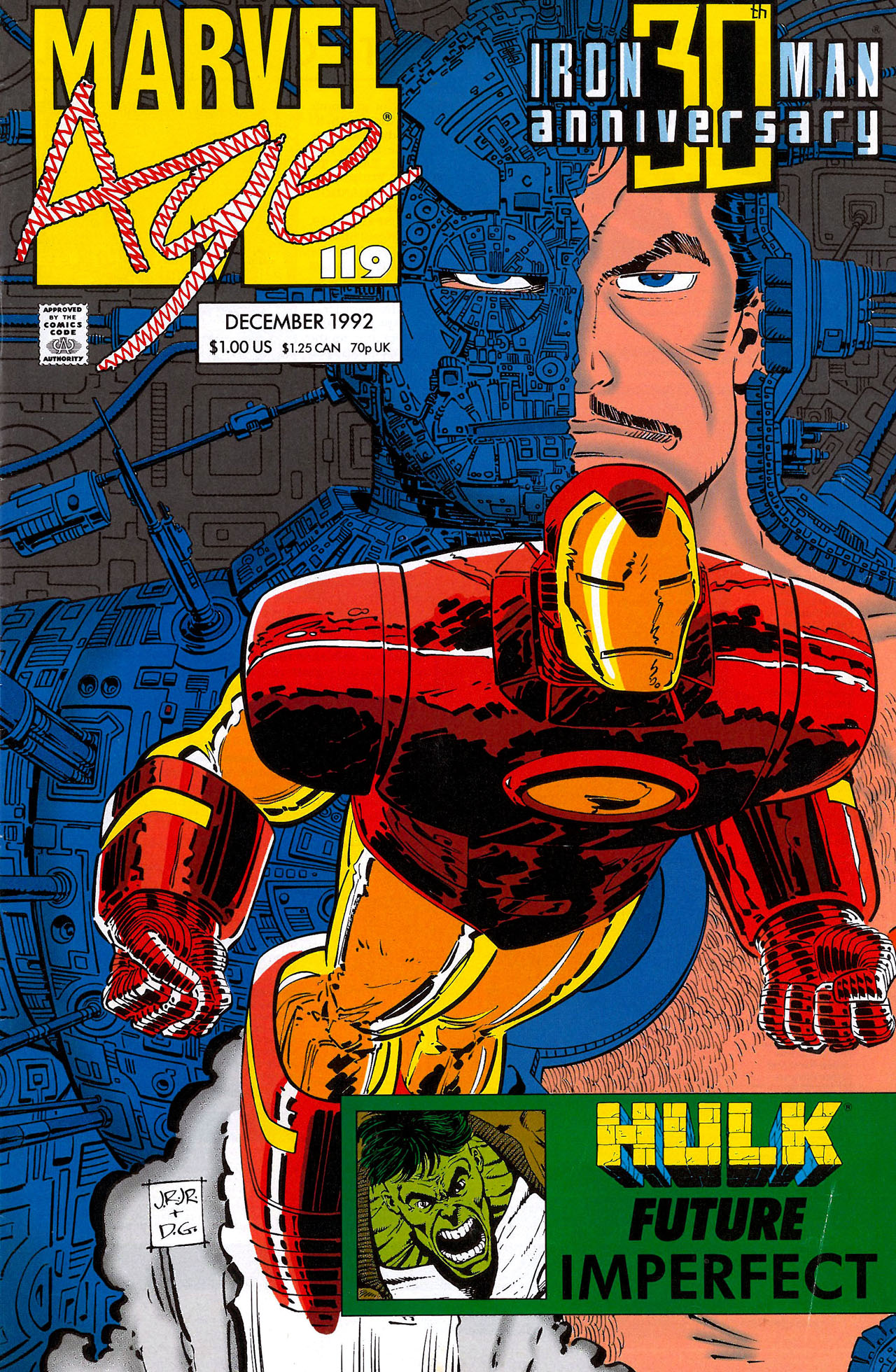 Read online Marvel Age comic -  Issue #119 - 1