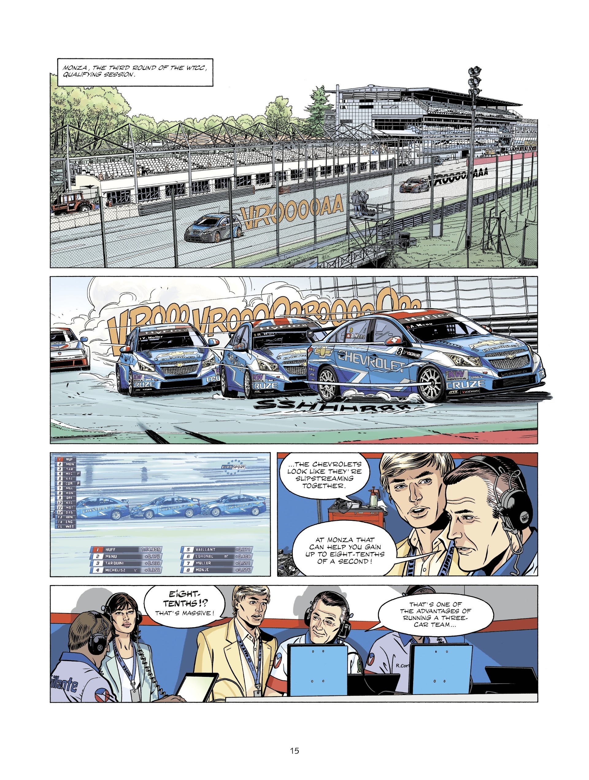 Read online Michel Vaillant comic -  Issue #1 - 17