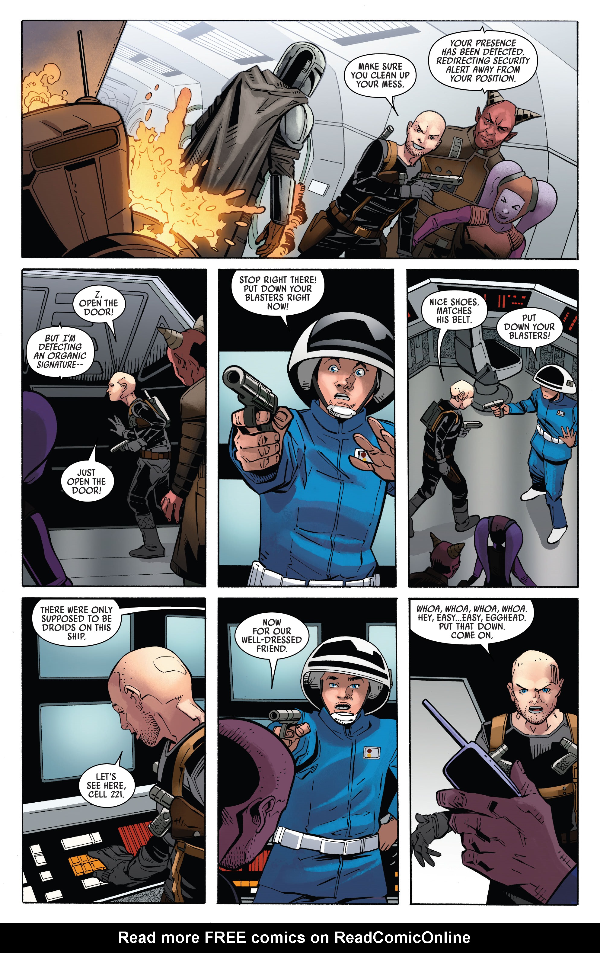 Read online Star Wars: The Mandalorian comic -  Issue #6 - 21