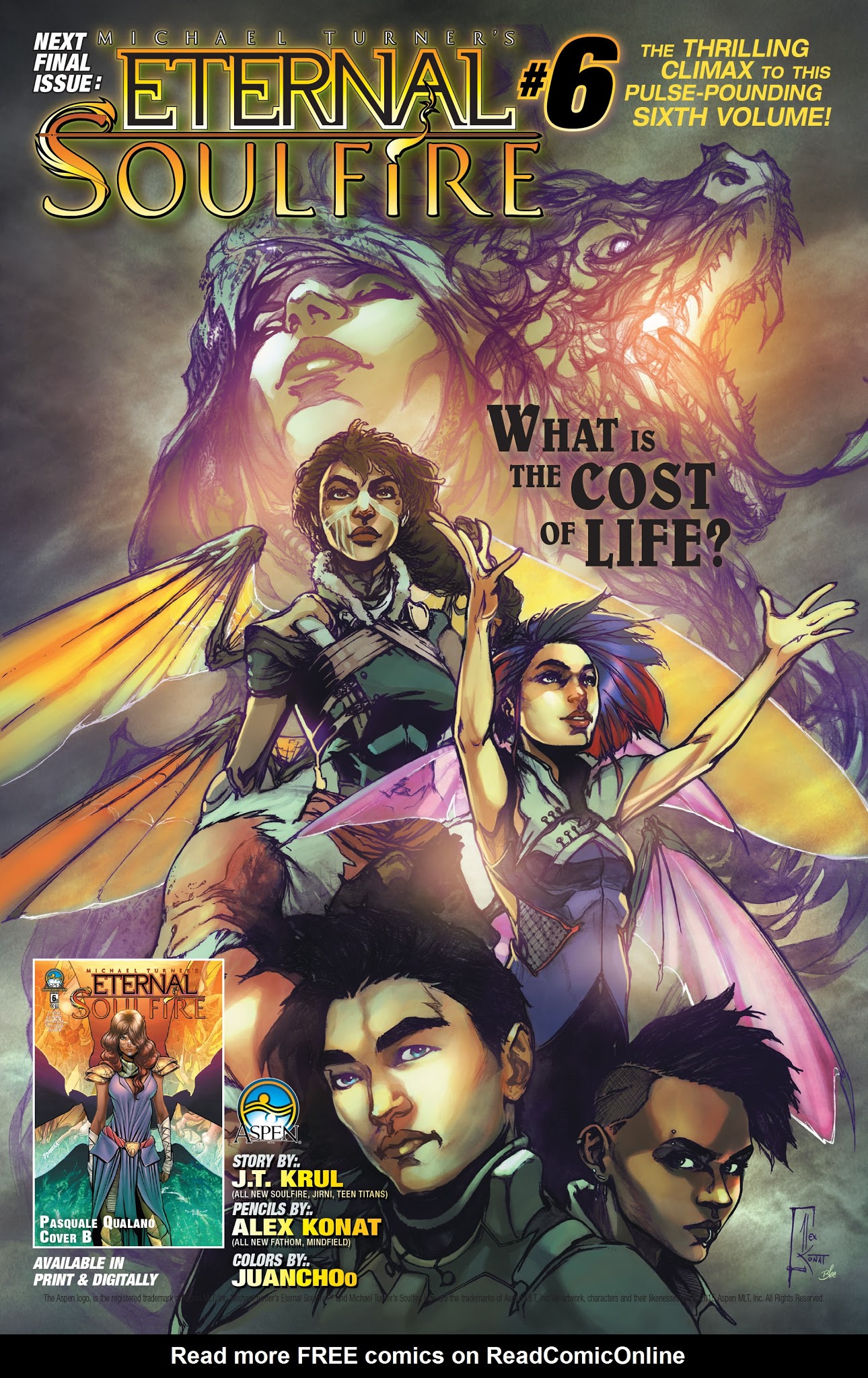 Read online Michael Turner's Eternal Soulfire comic -  Issue #5 - 23