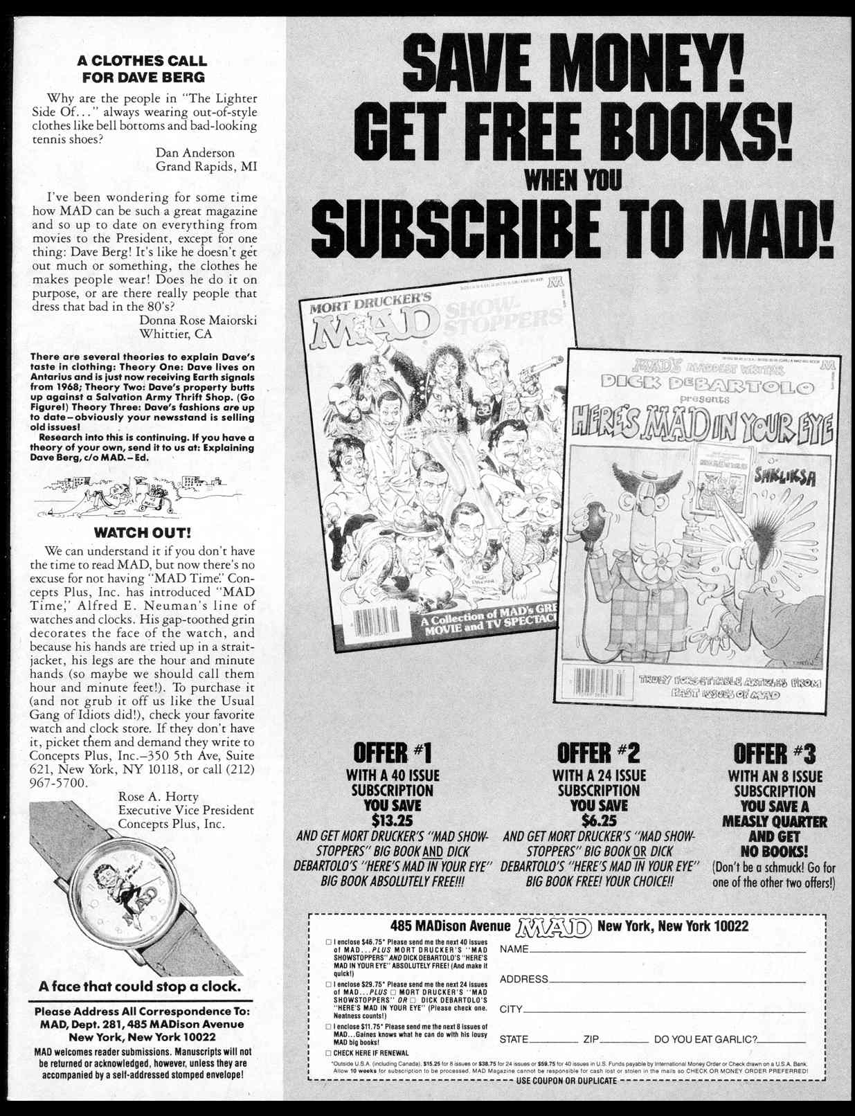 Read online MAD comic -  Issue #281 - 5