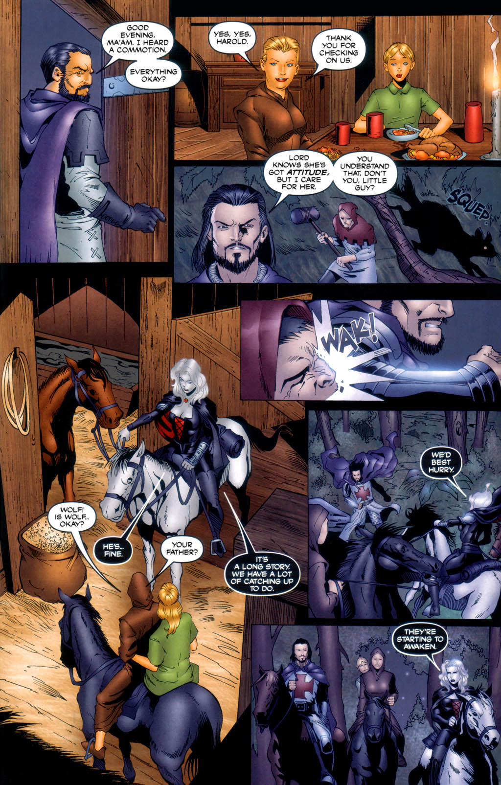 Read online Brian Pulido's Medieval Lady Death comic -  Issue #2 - 19