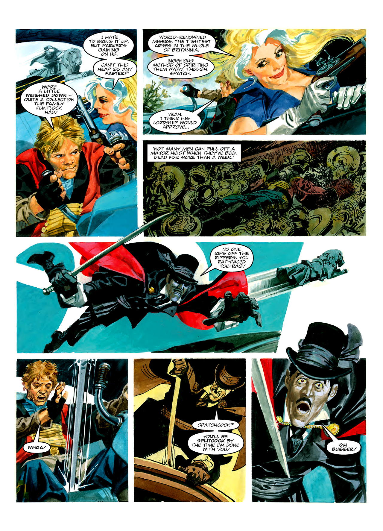 Read online Nikolai Dante comic -  Issue # TPB 11 - 144