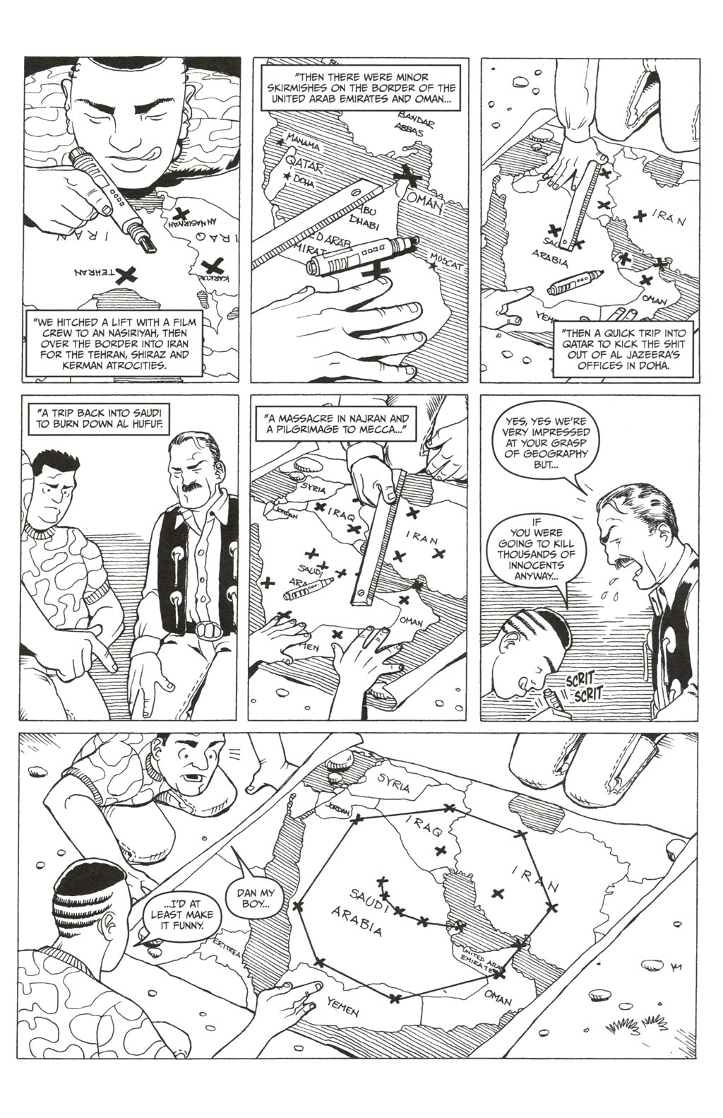 Read online Rich Johnston's Holed Up comic -  Issue #3 - 13