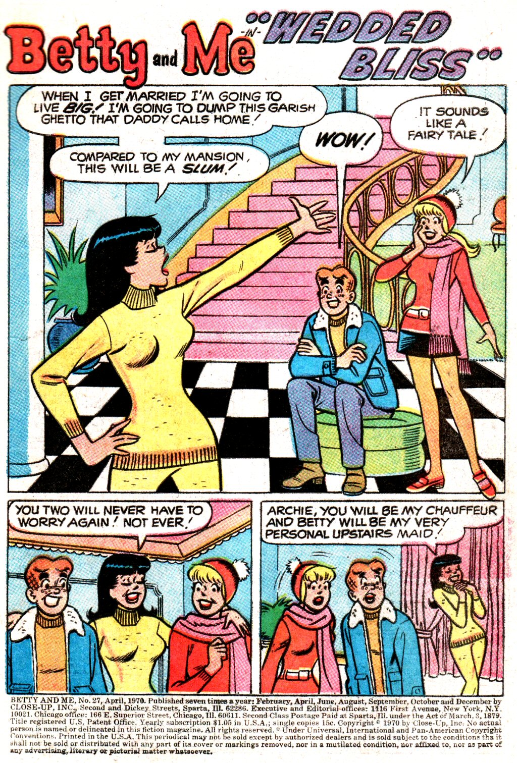 Read online Betty and Me comic -  Issue #27 - 3