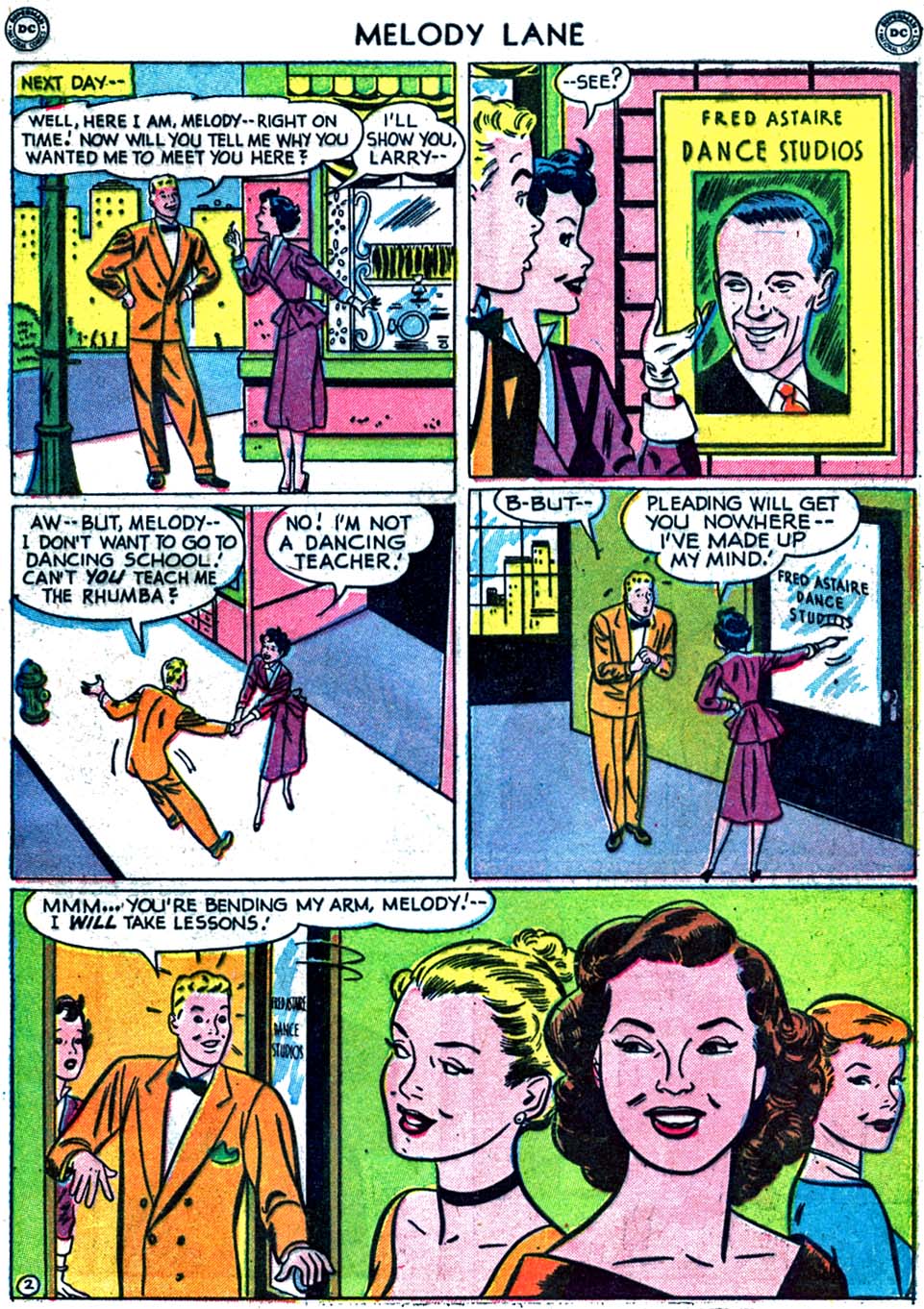 Read online Miss Melody Lane of Broadway comic -  Issue #2 - 43