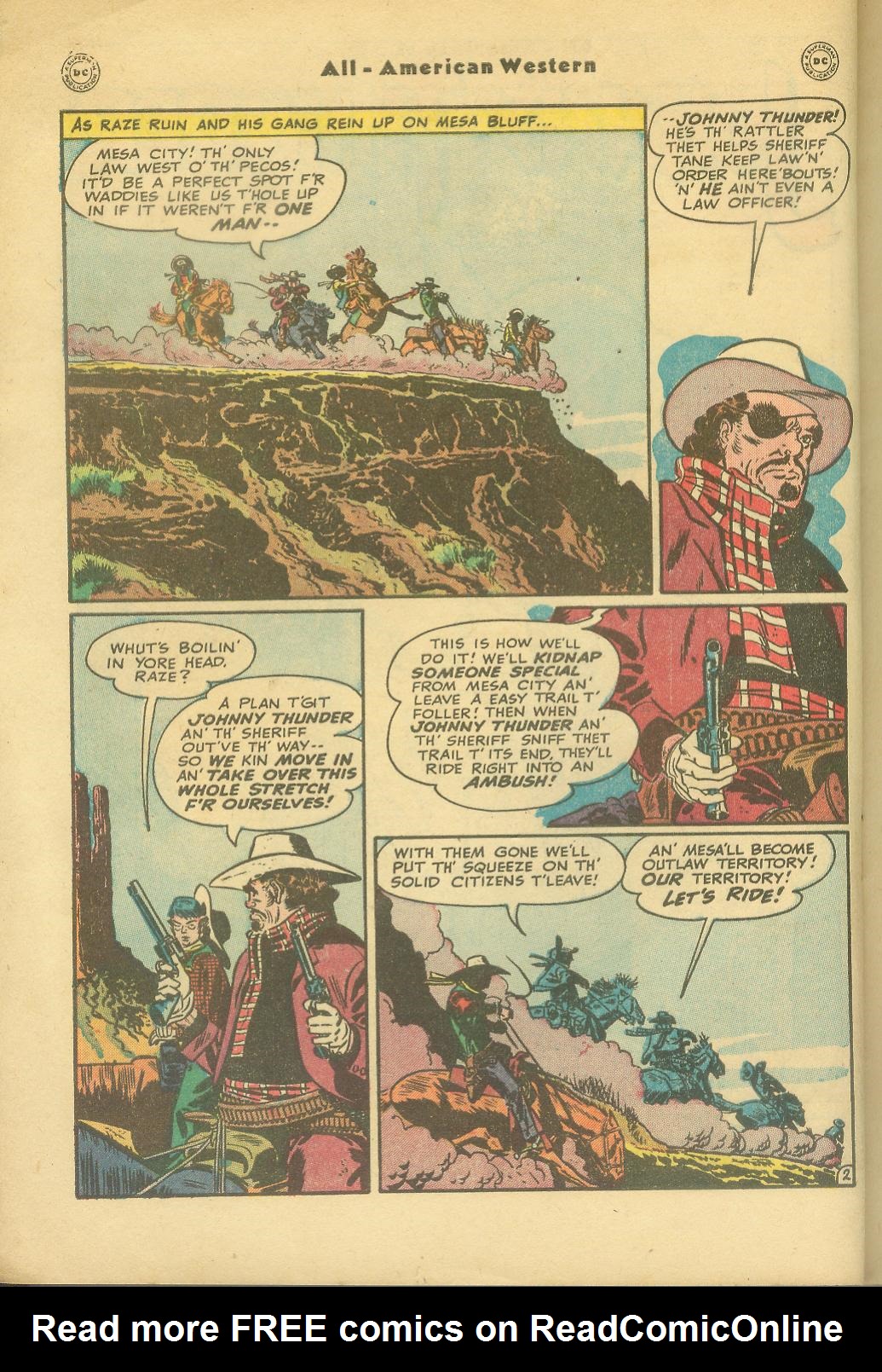 Read online All-American Western comic -  Issue #104 - 4