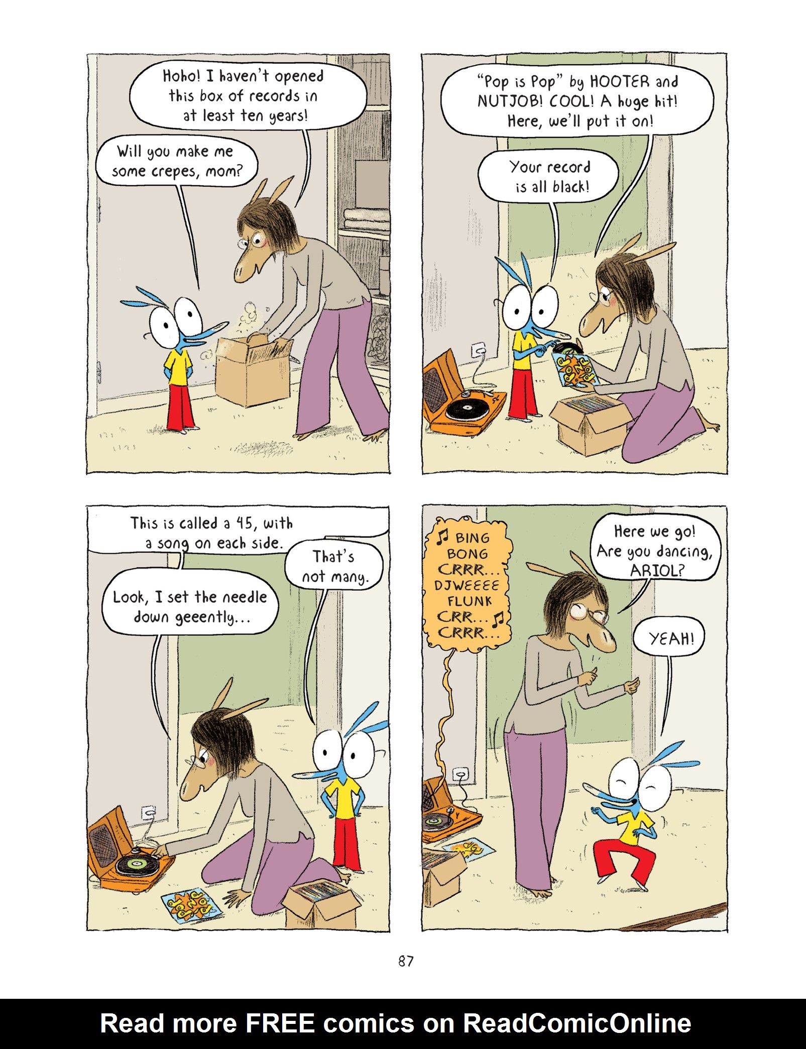 Read online Ariol comic -  Issue # TPB 4 - 88