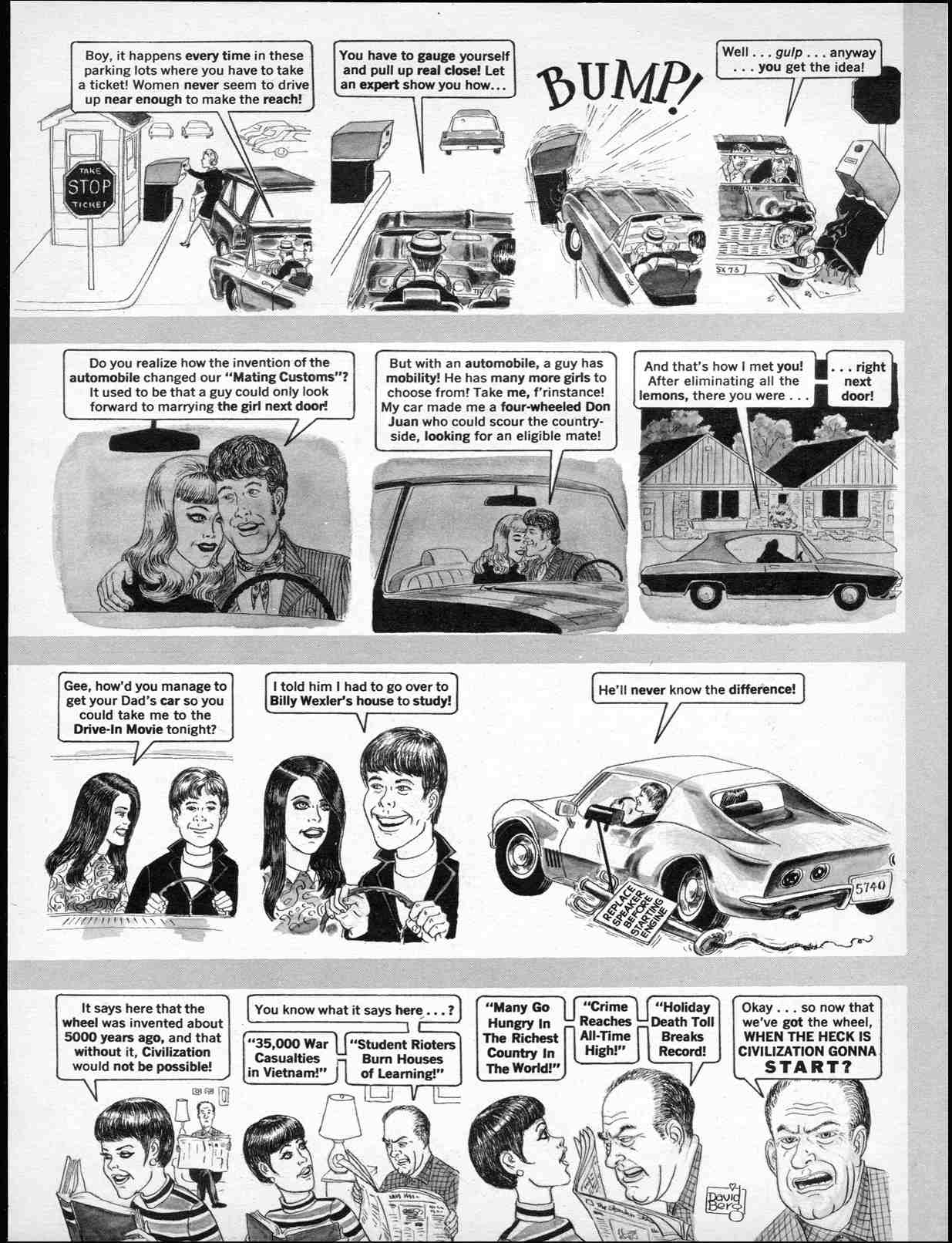 Read online MAD comic -  Issue #131 - 40