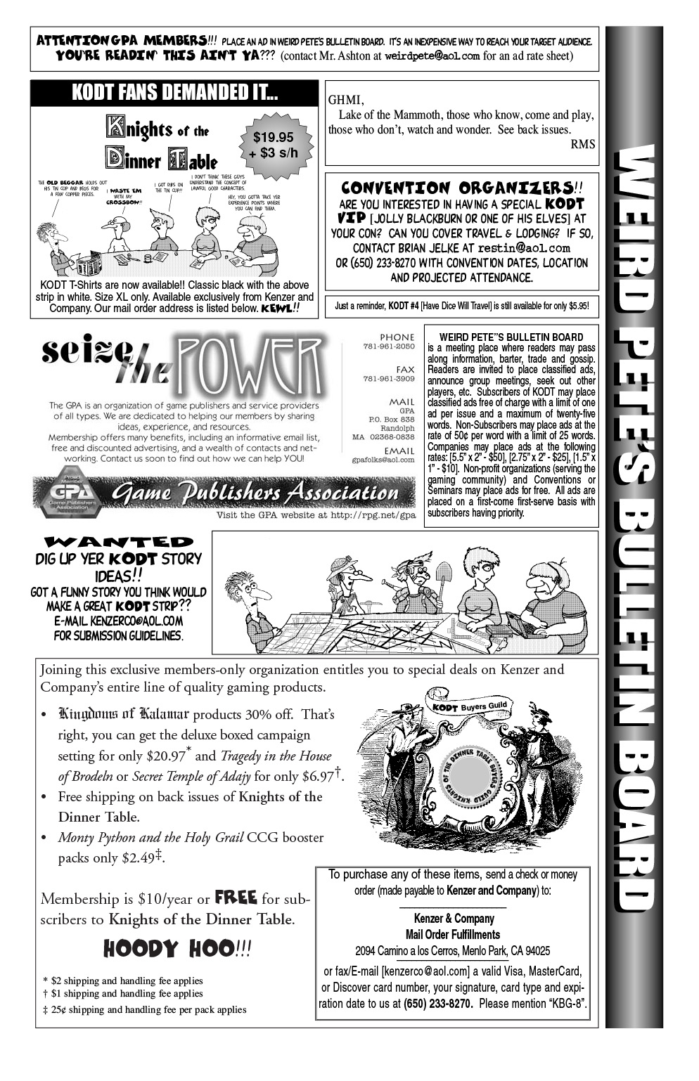 Read online Knights of the Dinner Table comic -  Issue #22 - 65