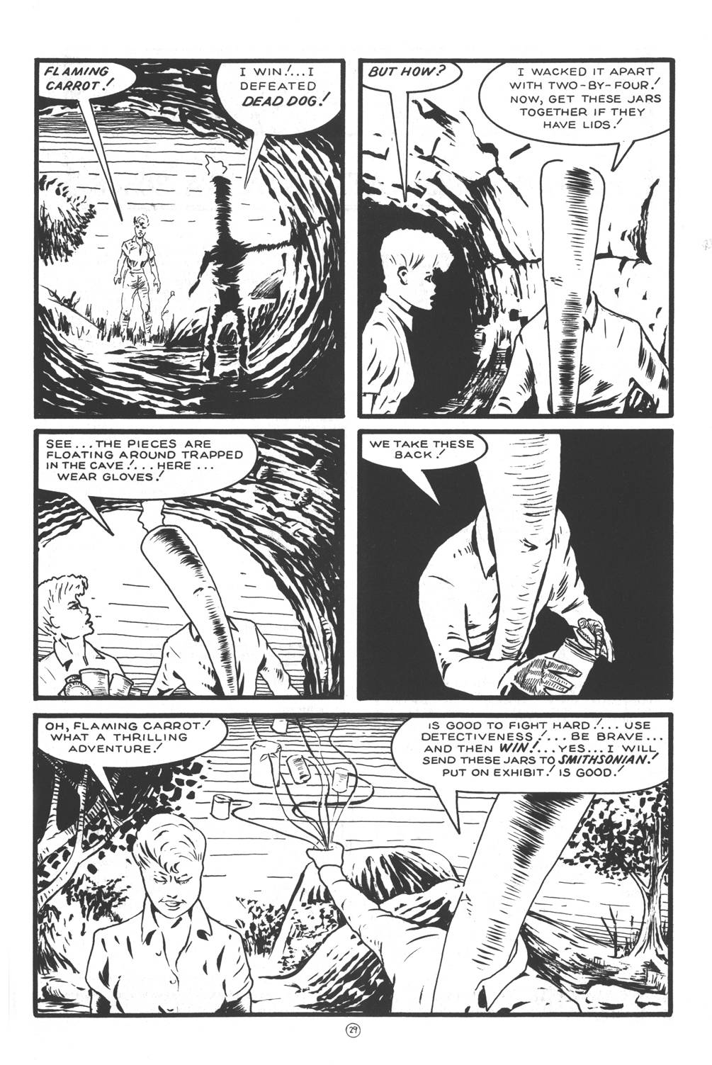Read online Flaming Carrot Comics (1984) comic -  Issue #12 - 31