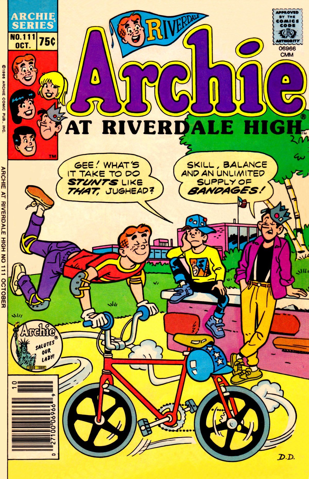Read online Archie at Riverdale High (1972) comic -  Issue #111 - 1