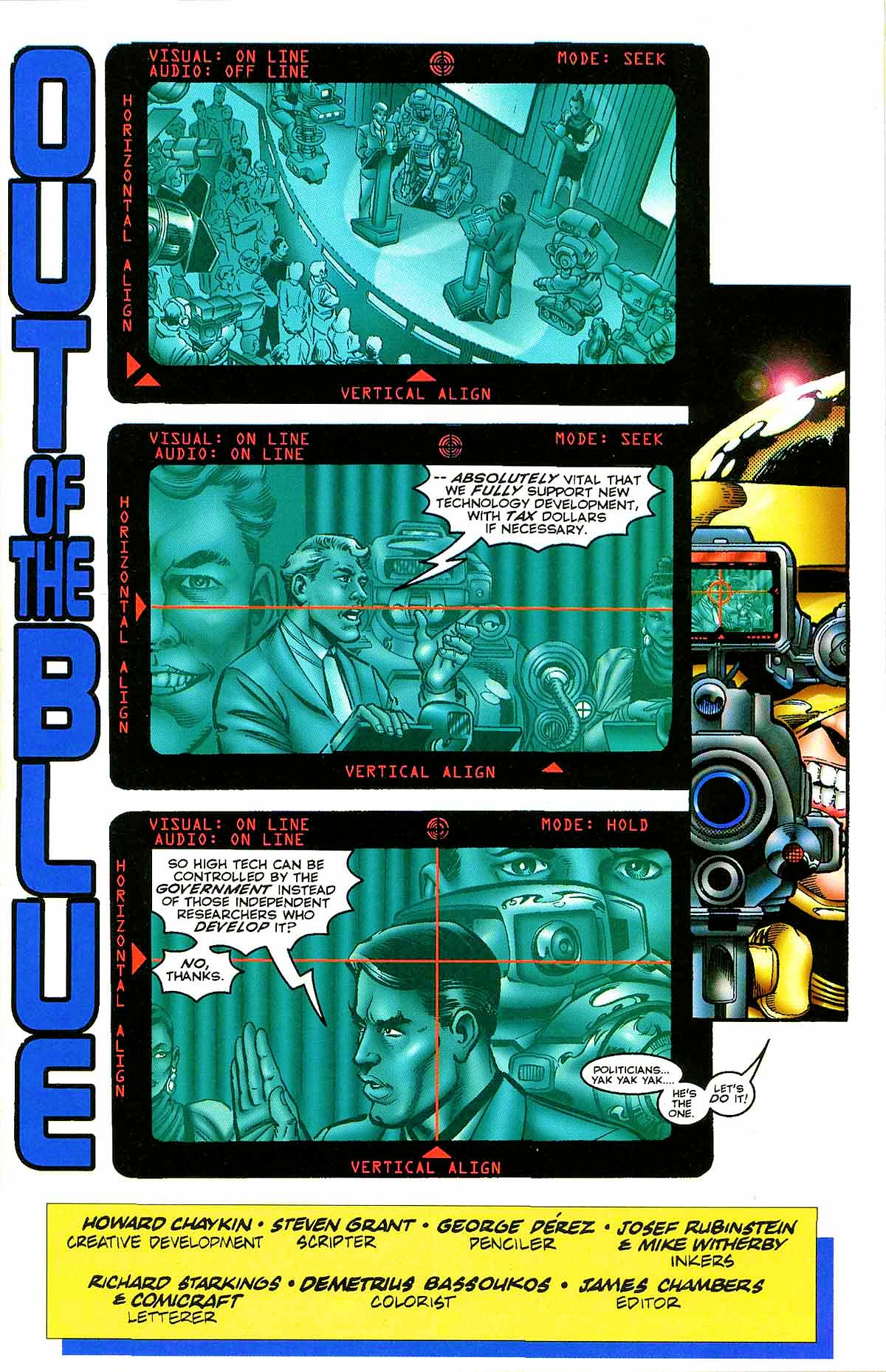 Read online Isaac Asimov's I-Bots comic -  Issue #1 - 3