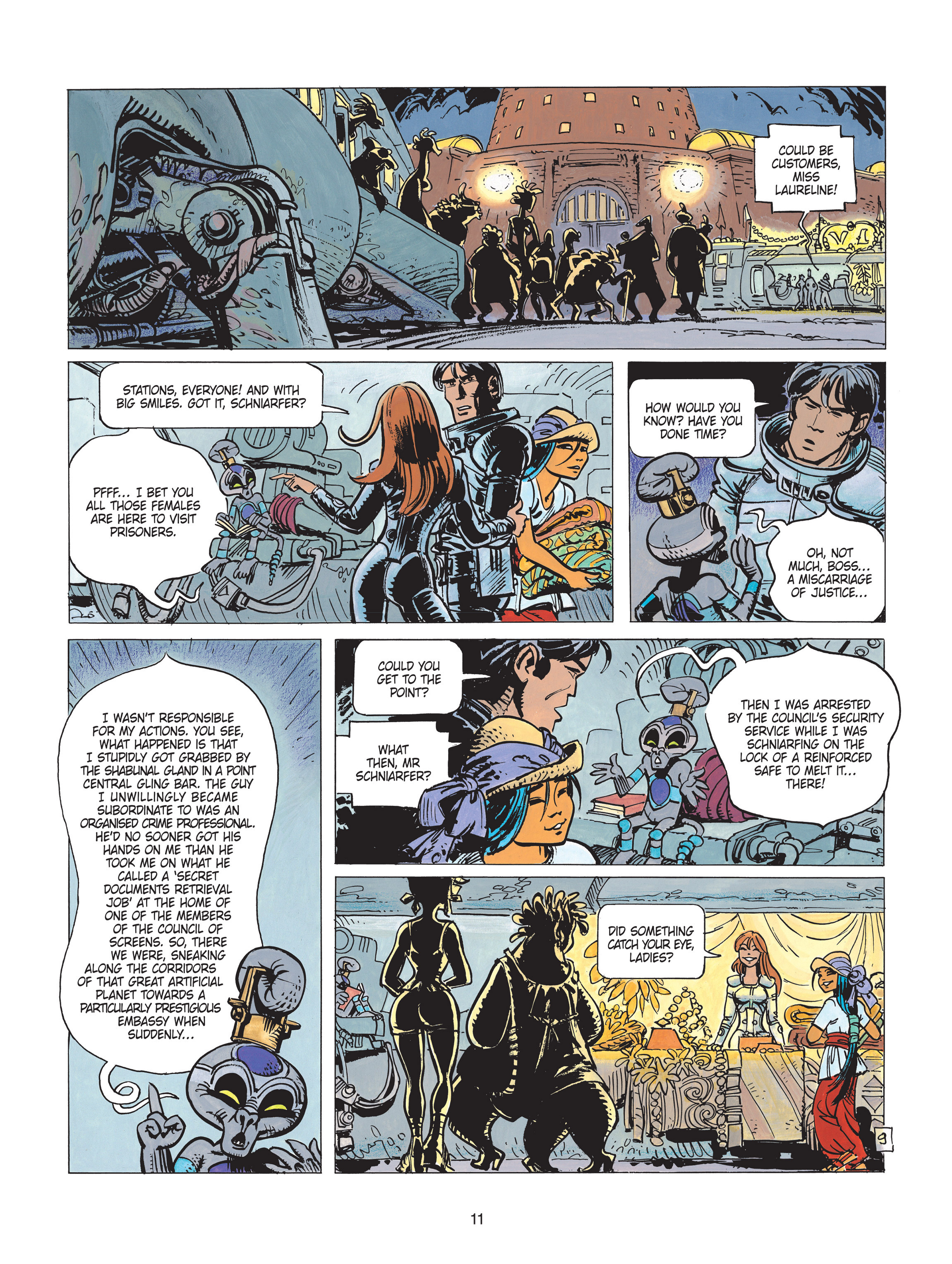 Read online Valerian and Laureline comic -  Issue #19 - 12
