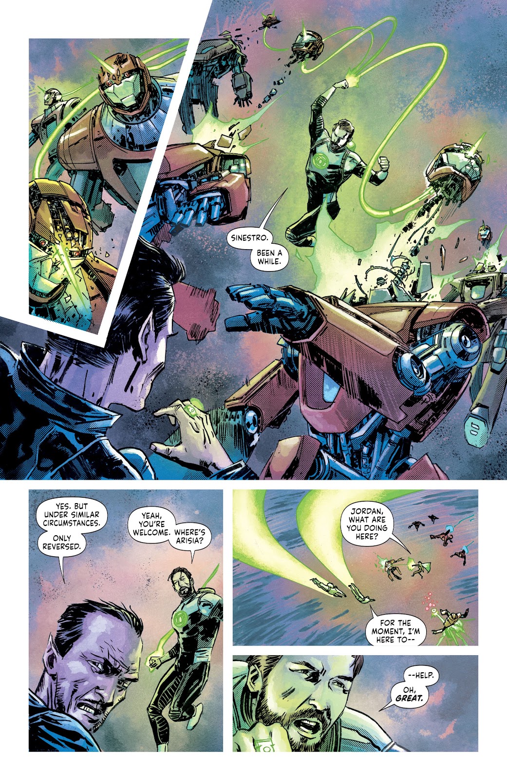 Green Lantern: Earth One issue TPB 2 - Page 39