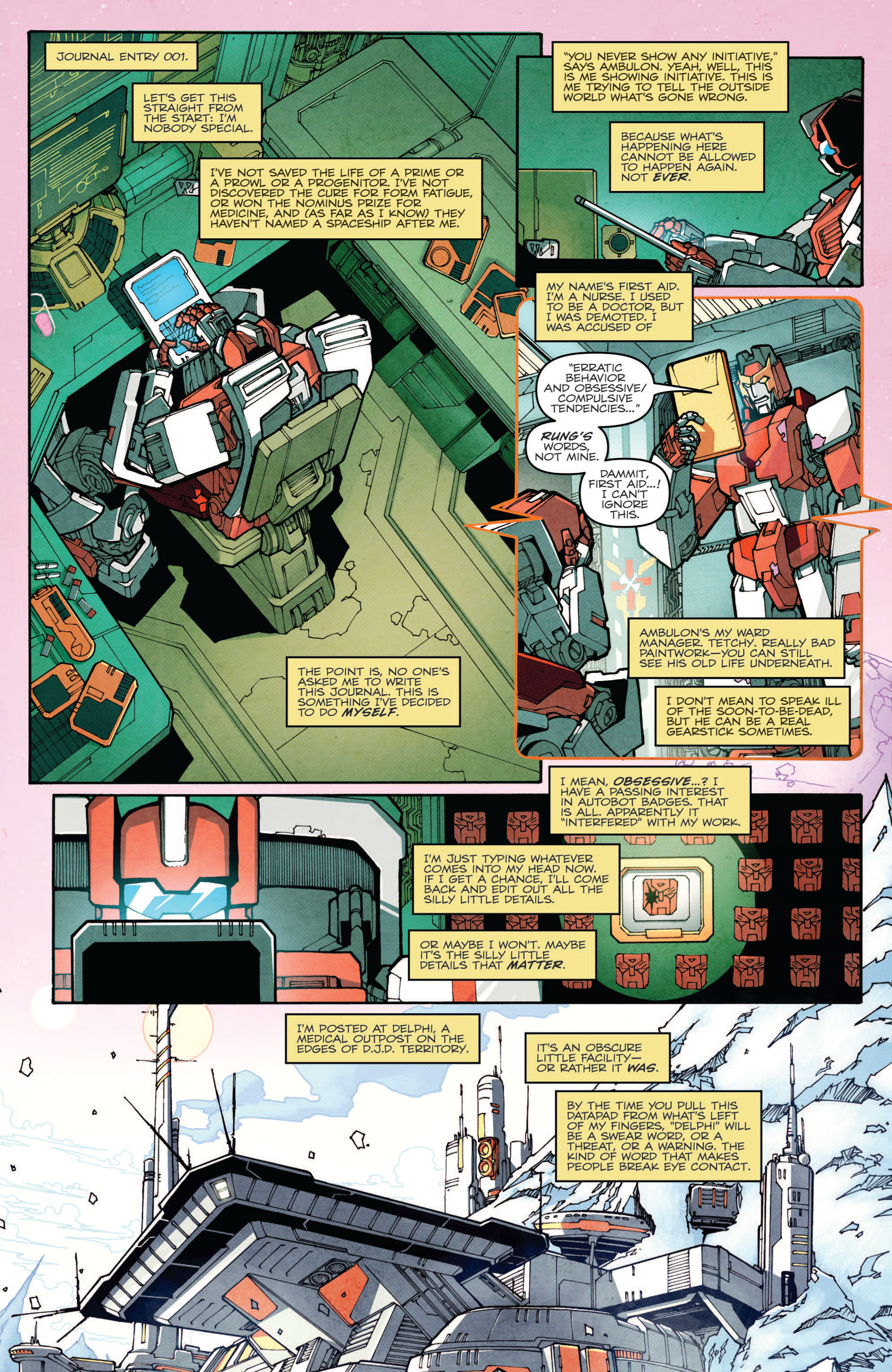Read online The Transformers: More Than Meets The Eye comic -  Issue #4 - 4