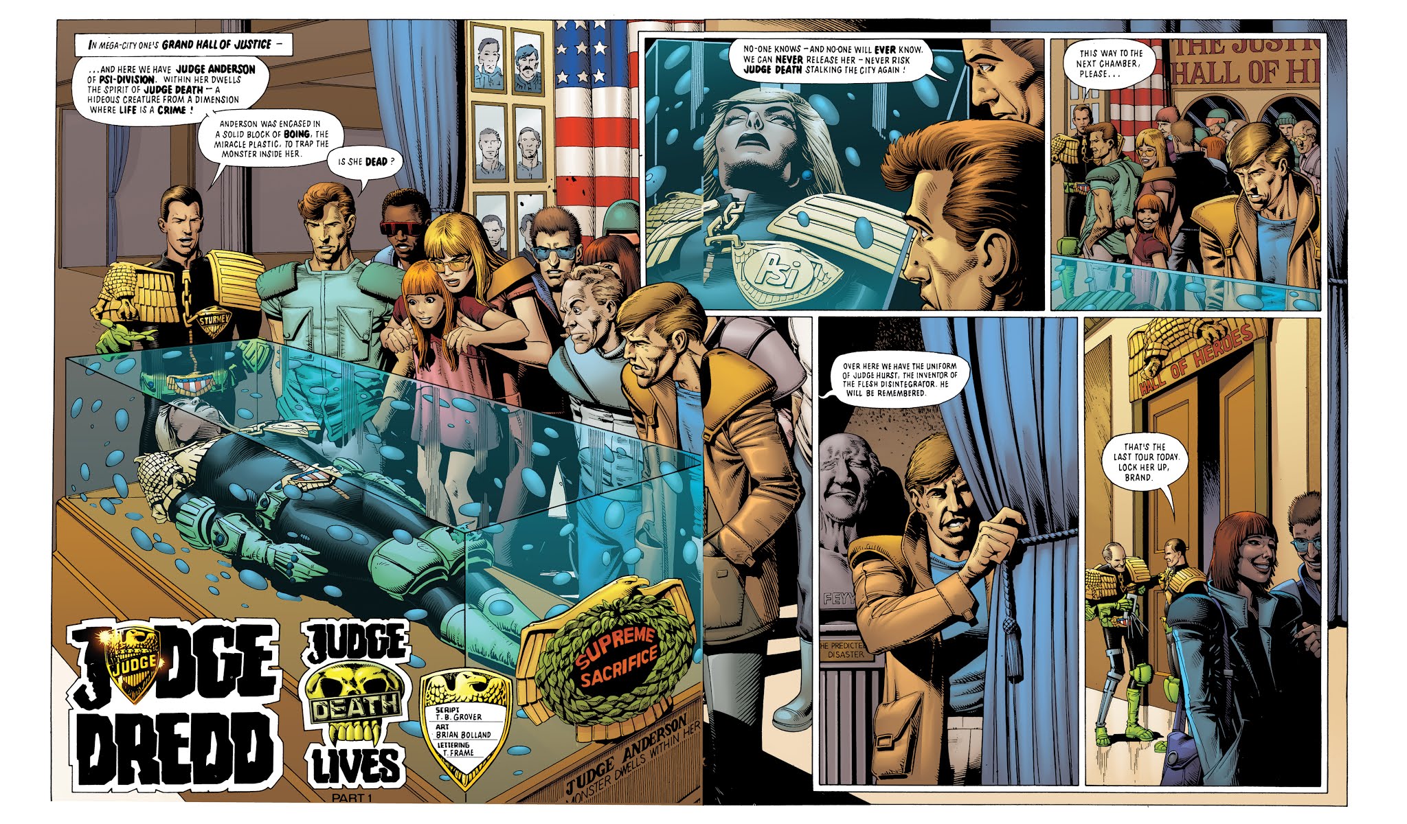 Read online Judge Dredd Classics: The Dark Judges comic -  Issue # TPB - 21