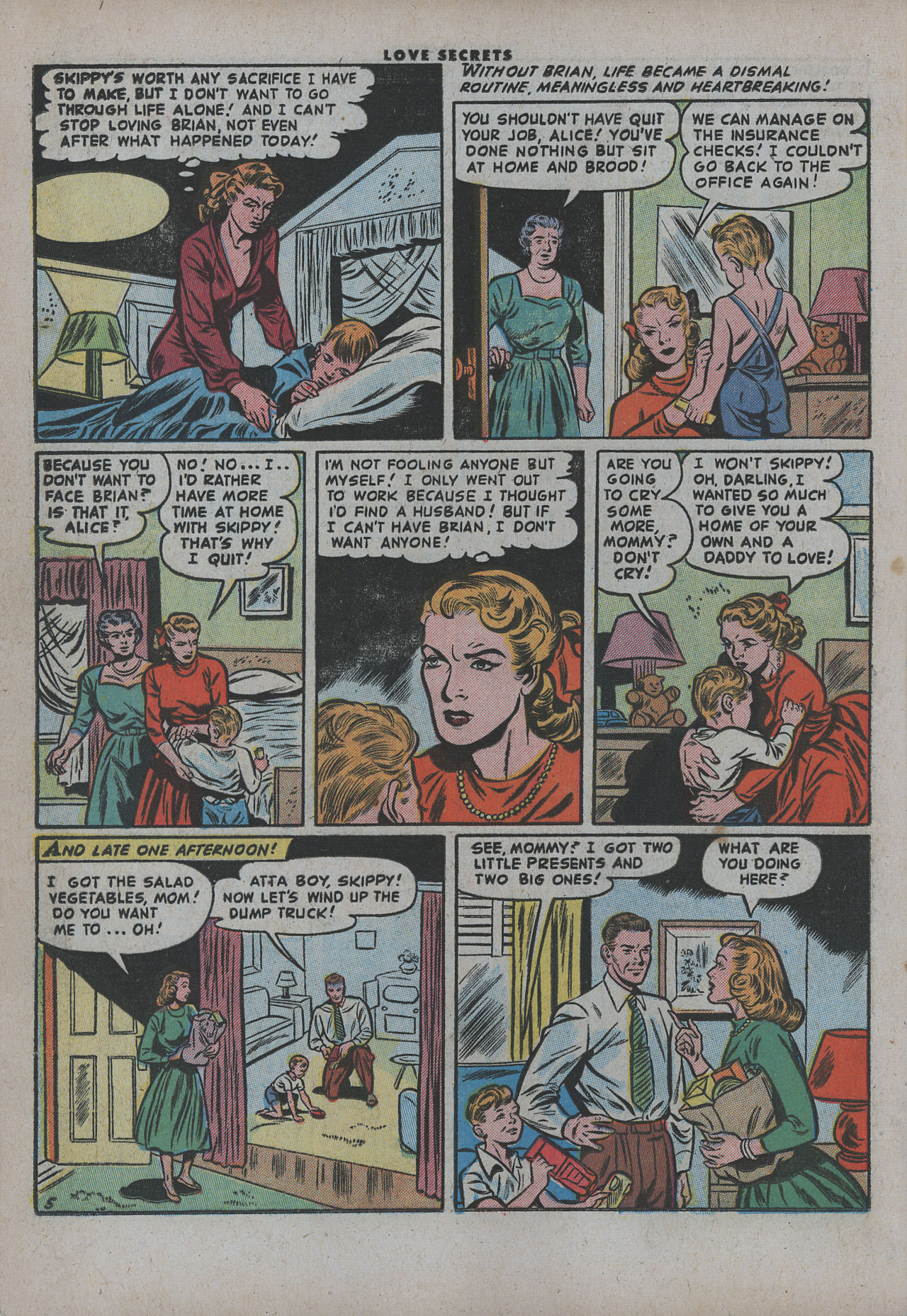 Read online Love Secrets (1953) comic -  Issue #48 - 16