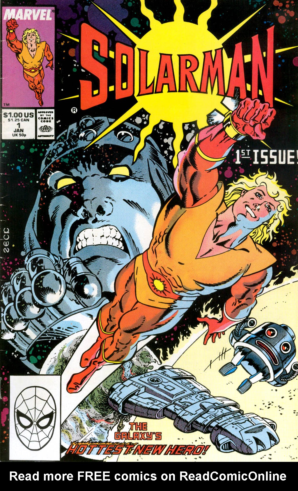 Read online Solarman comic -  Issue #1 - 1